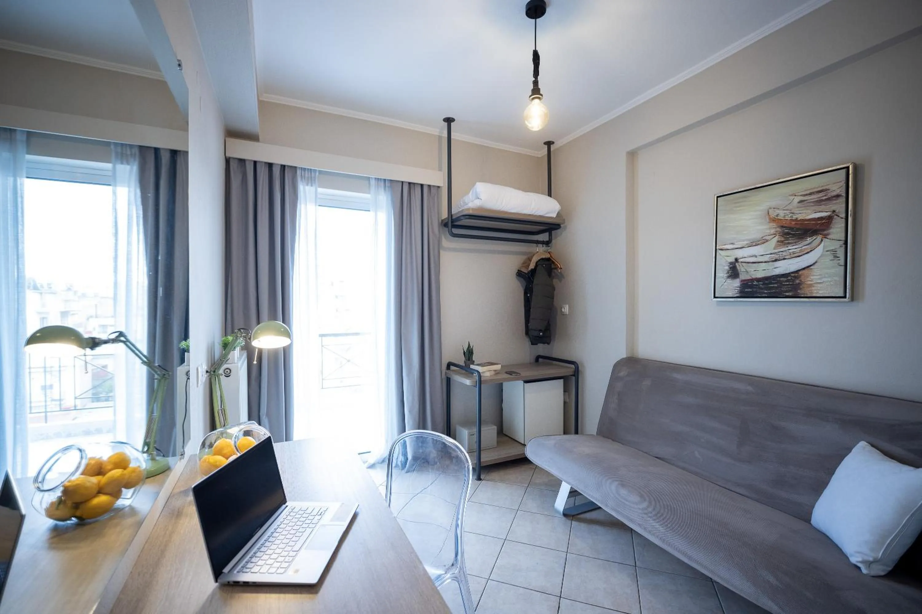 Living room in Nantin Hotel Ioannina