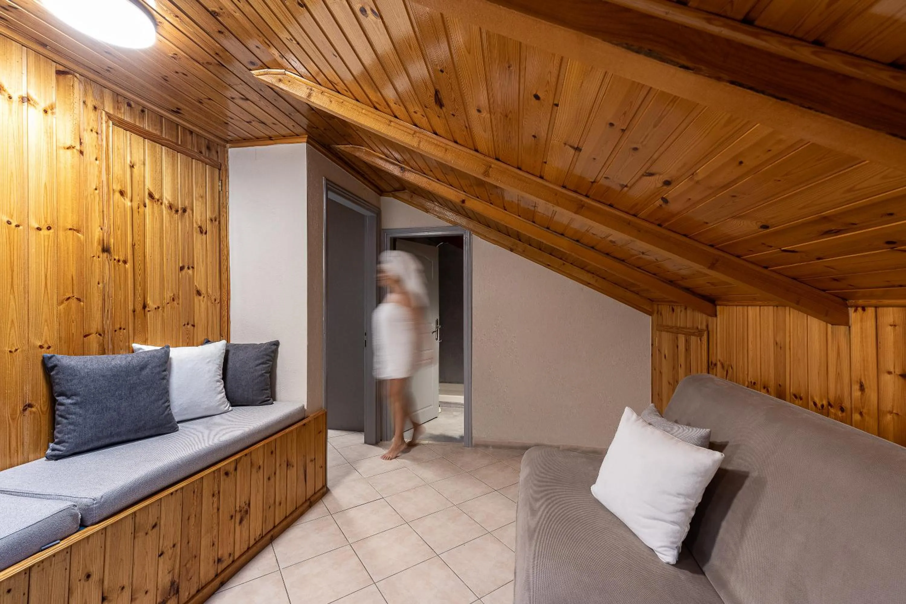 Living room in Nantin Hotel Ioannina