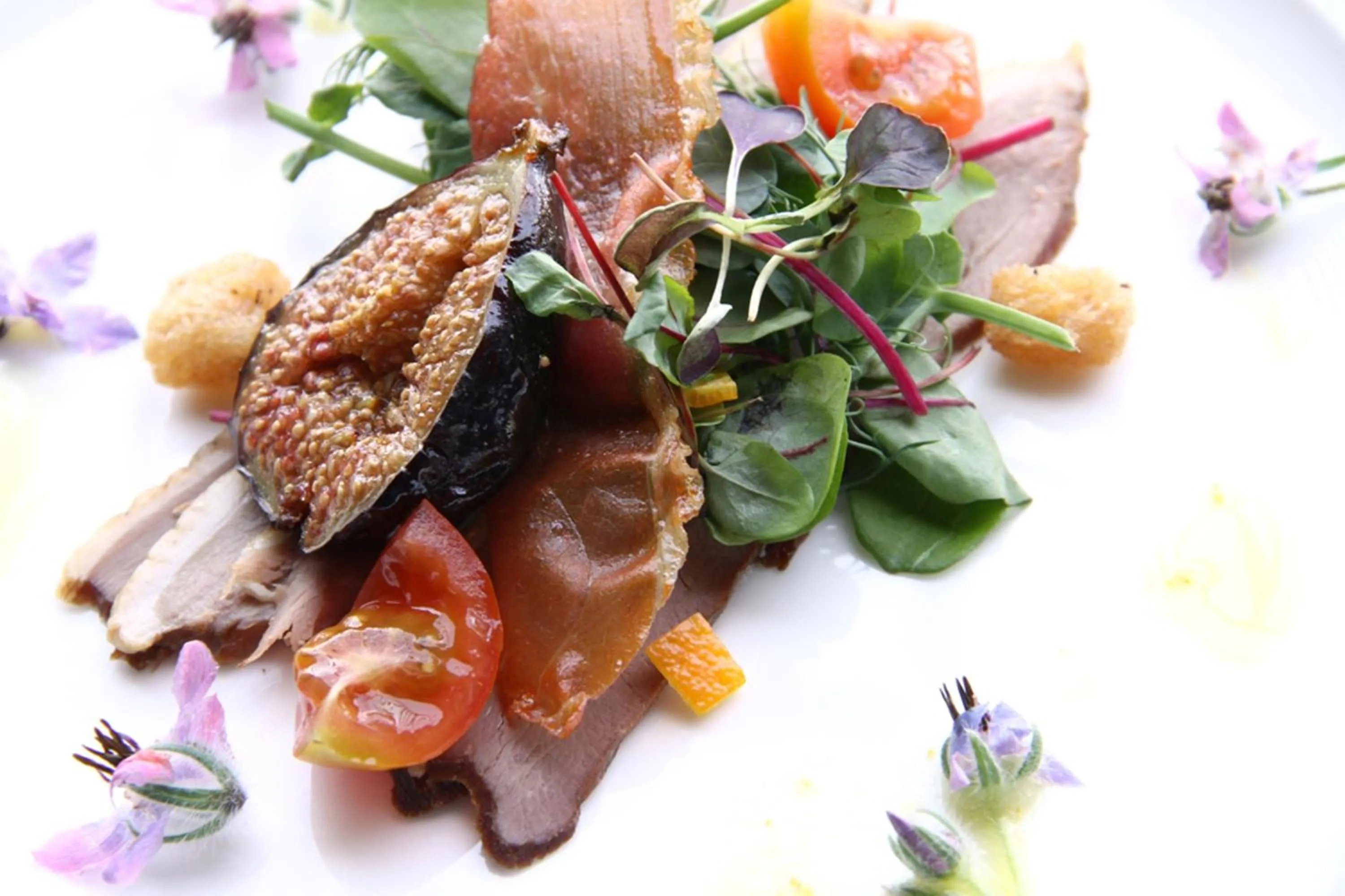 Food close-up in Exmoor White Horse Inn