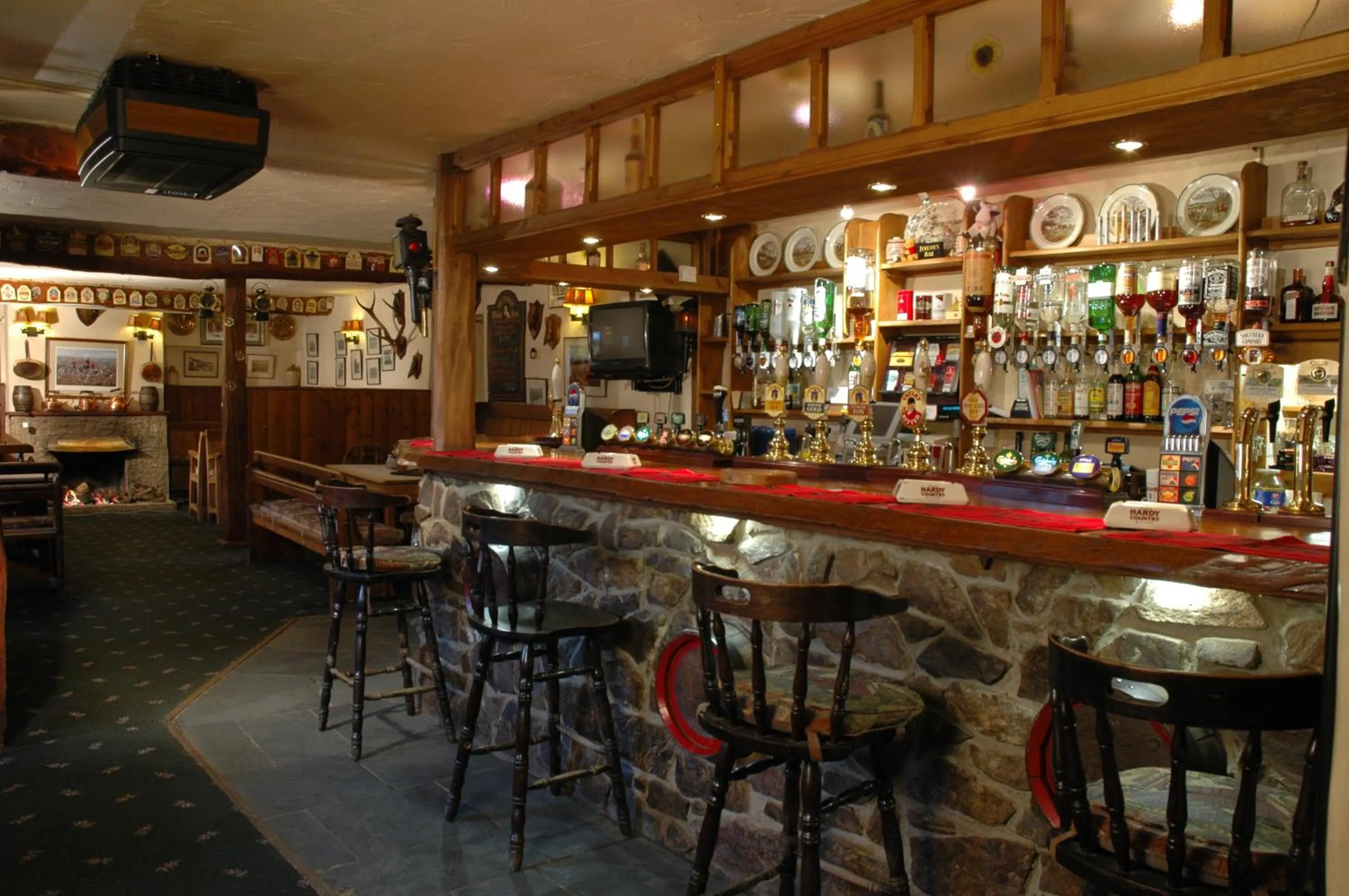 Lounge or bar in Exmoor White Horse Inn