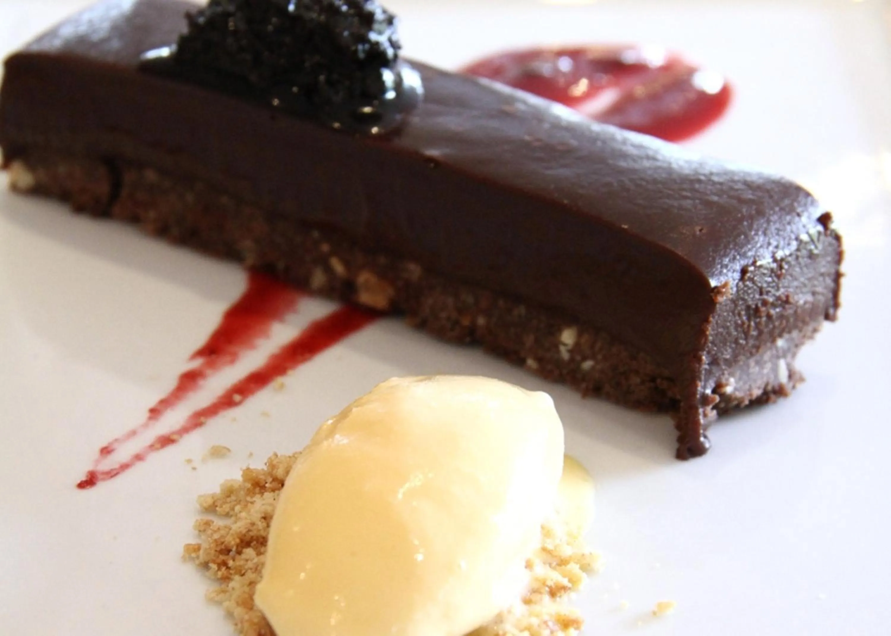 Food close-up in Exmoor White Horse Inn