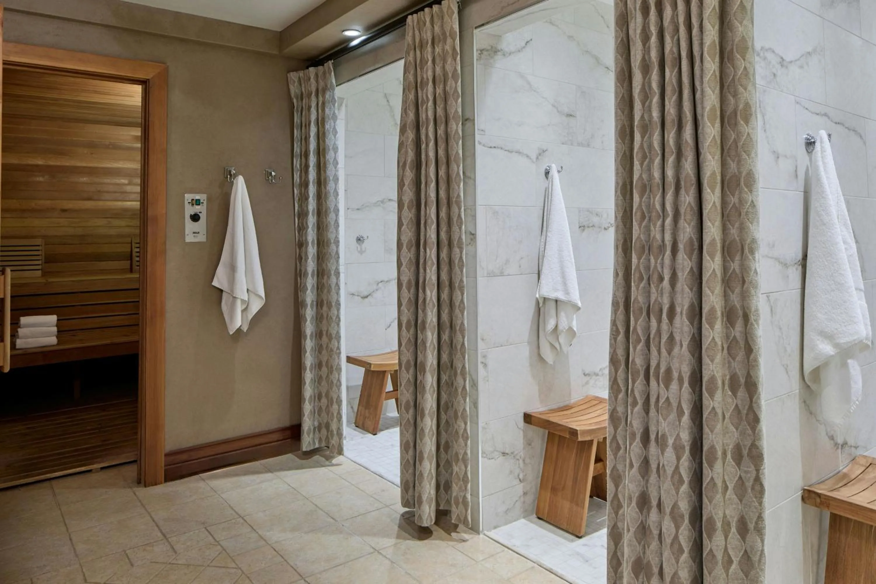 Bathroom in The Del Monte Lodge Renaissance Rochester Hotel & Spa