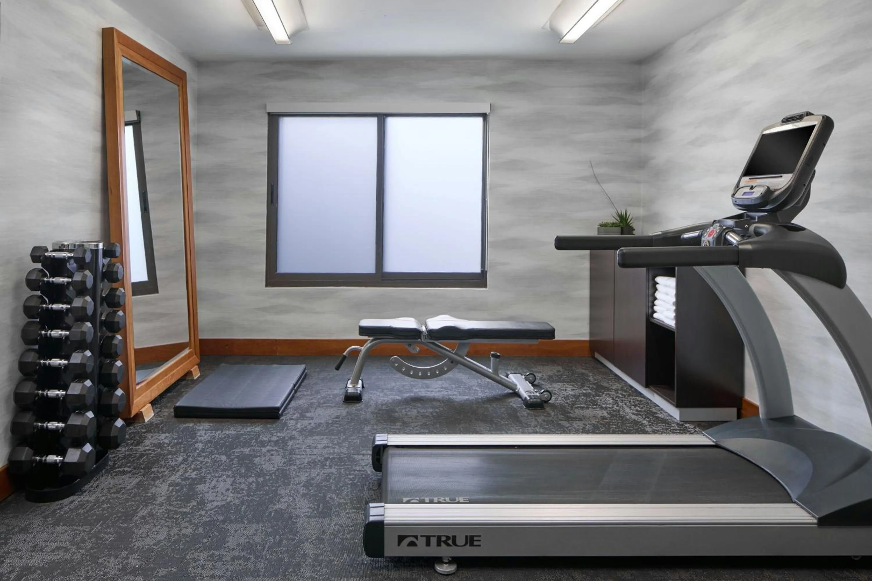 Fitness centre/facilities in Fairfield Inn by Marriott Rochester East