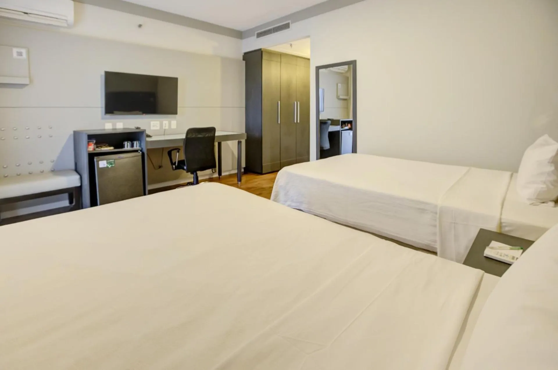 Bedroom, Bed in Quality Faria Lima