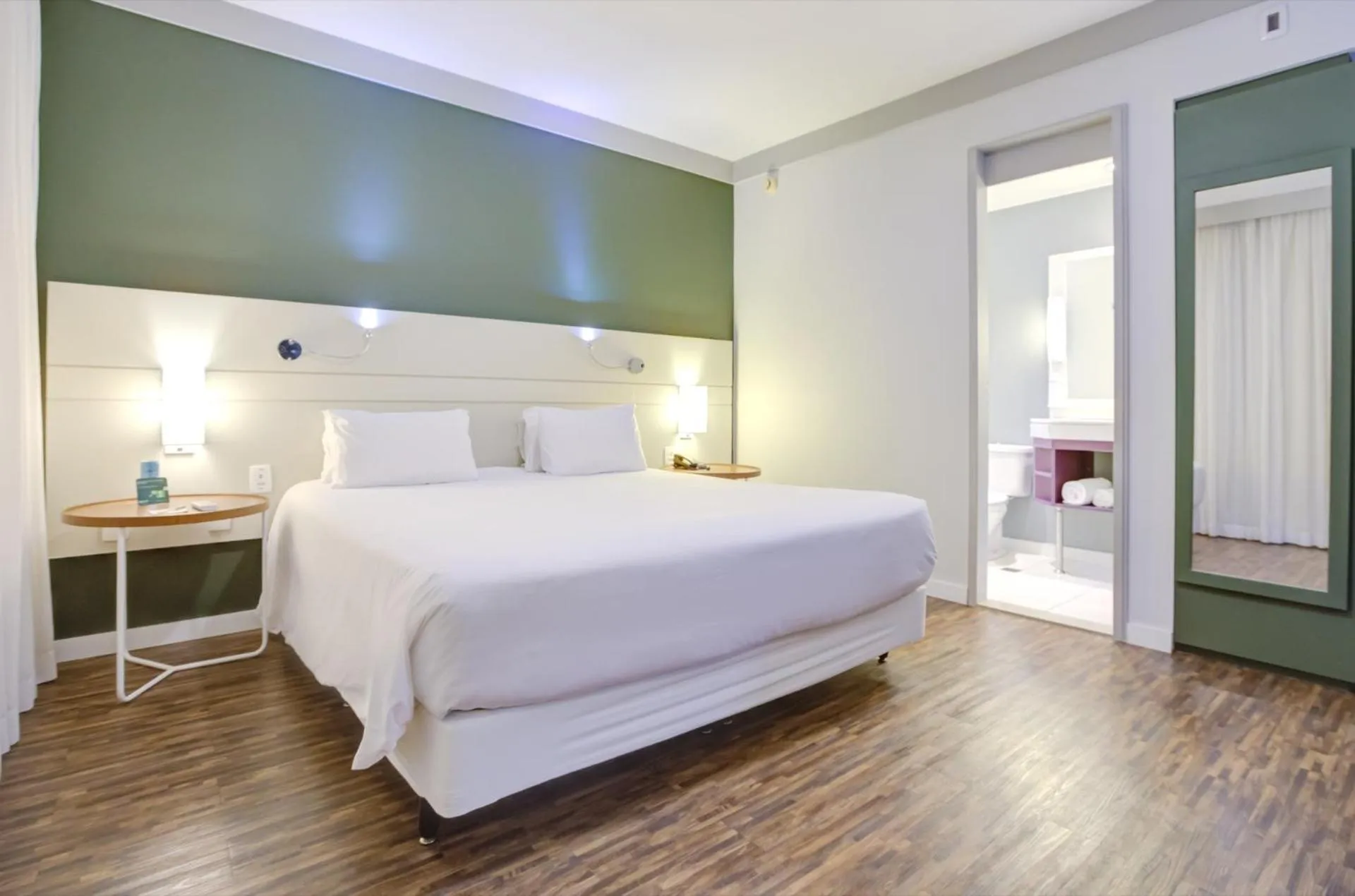 Bedroom, Bed in Quality Faria Lima