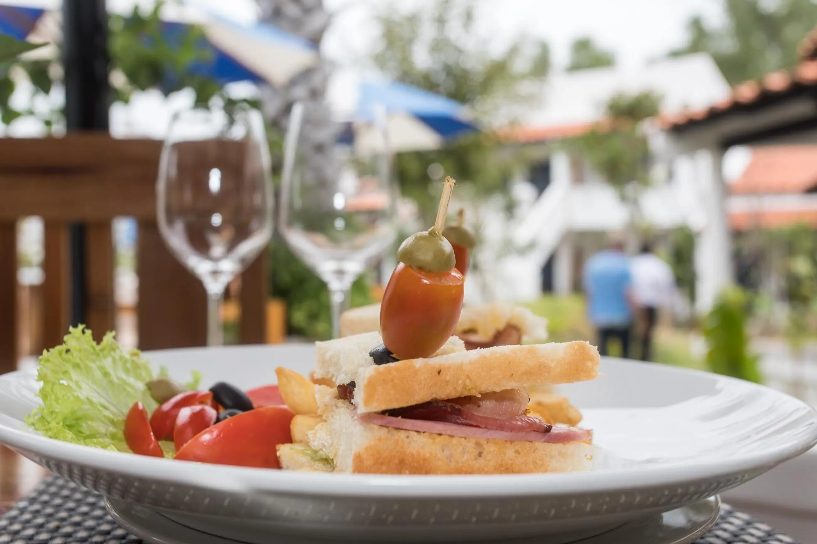 American breakfast in Isabella Resort