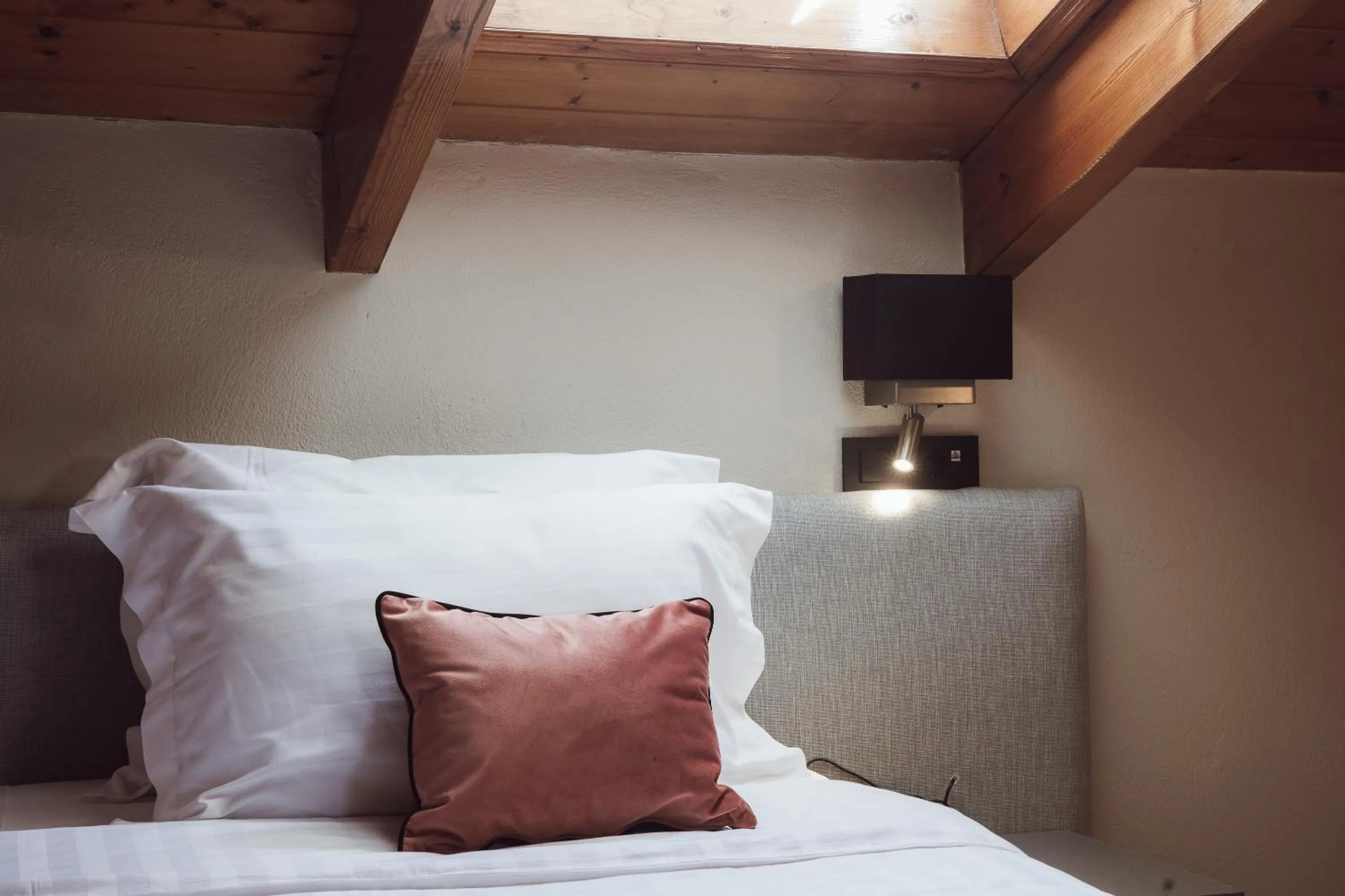 Bed in Akti Hotel Ioannina