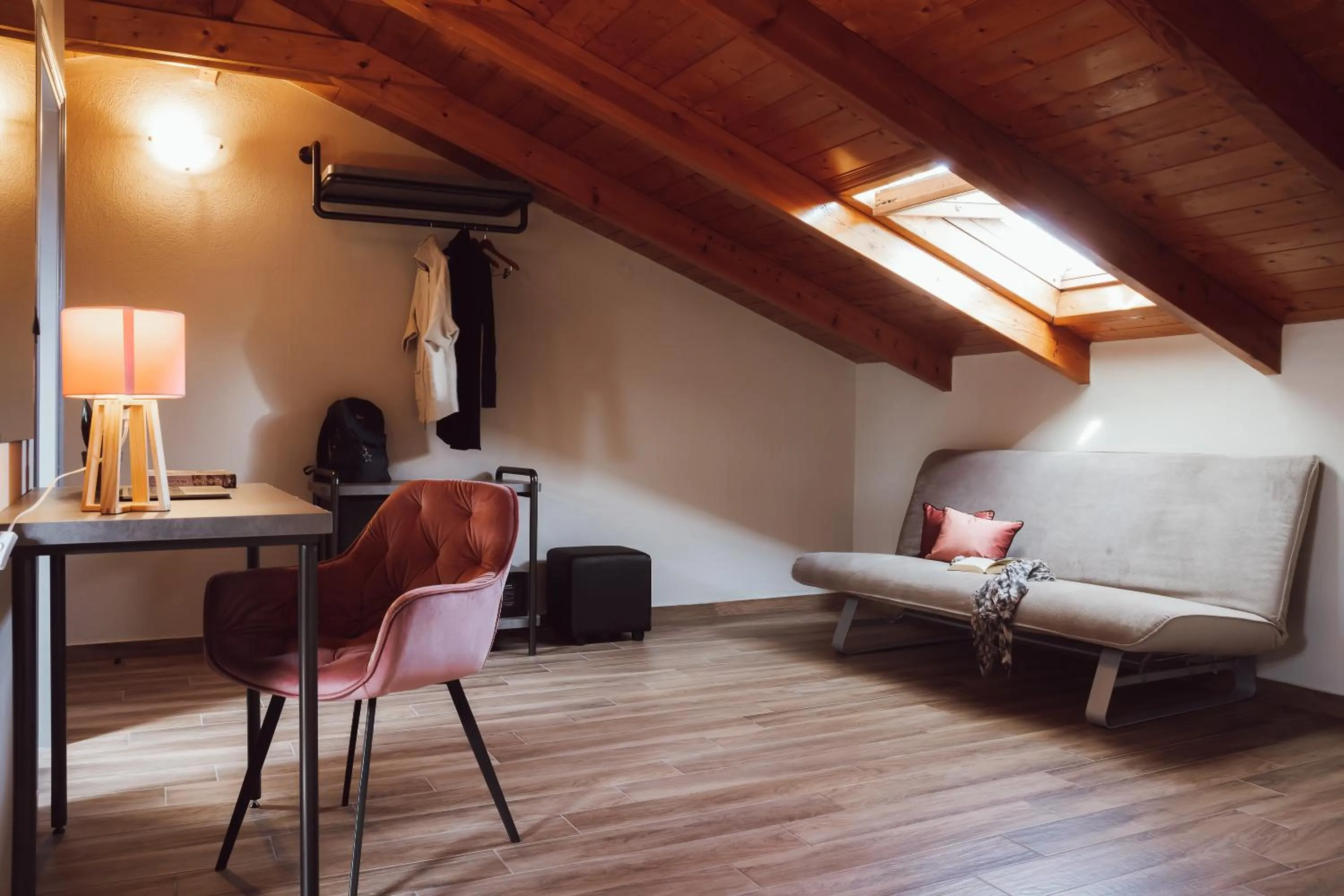 Seating area in Akti Hotel Ioannina