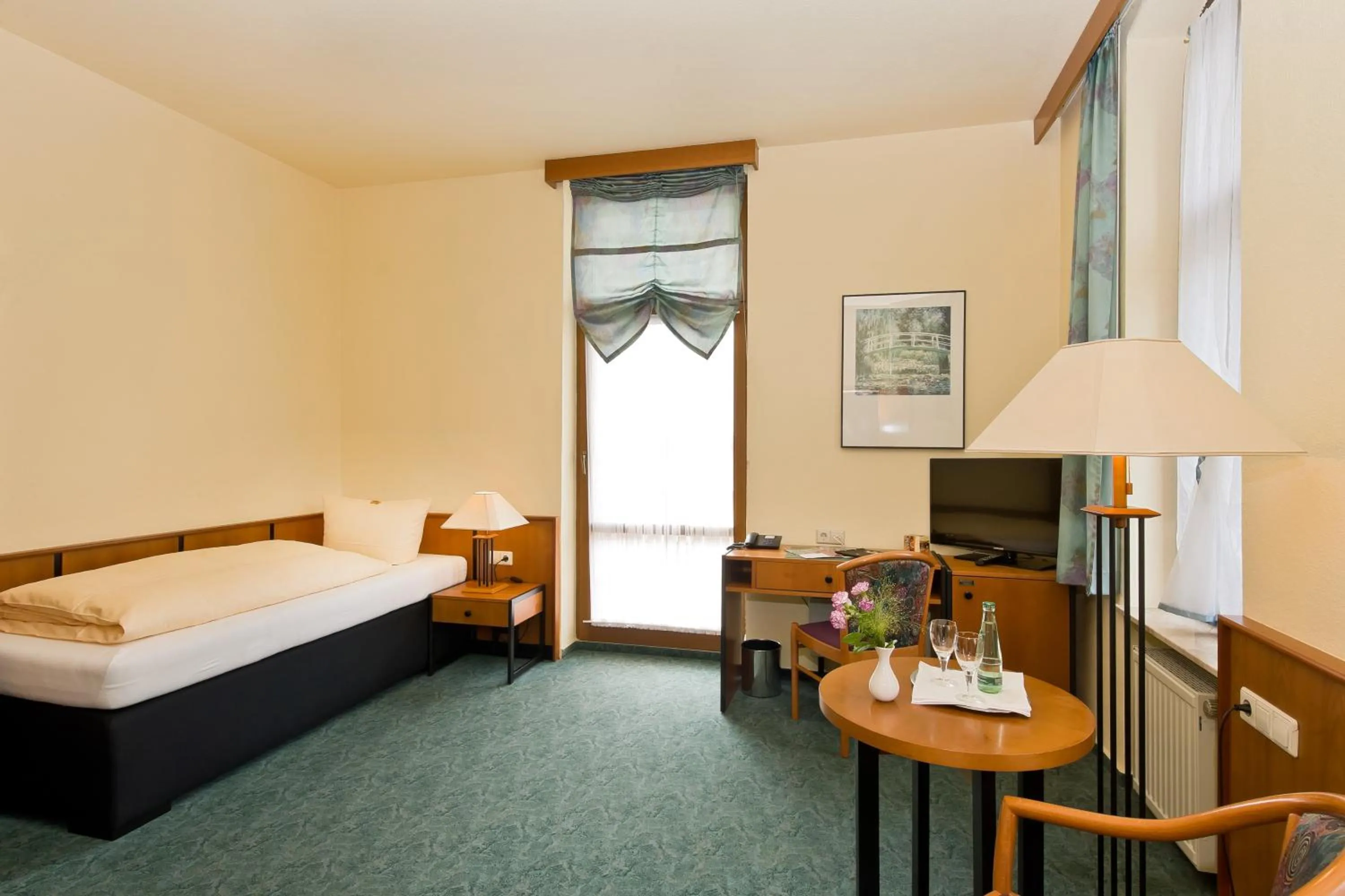 Balcony/Terrace, Bed in Hotel Katharinenhof