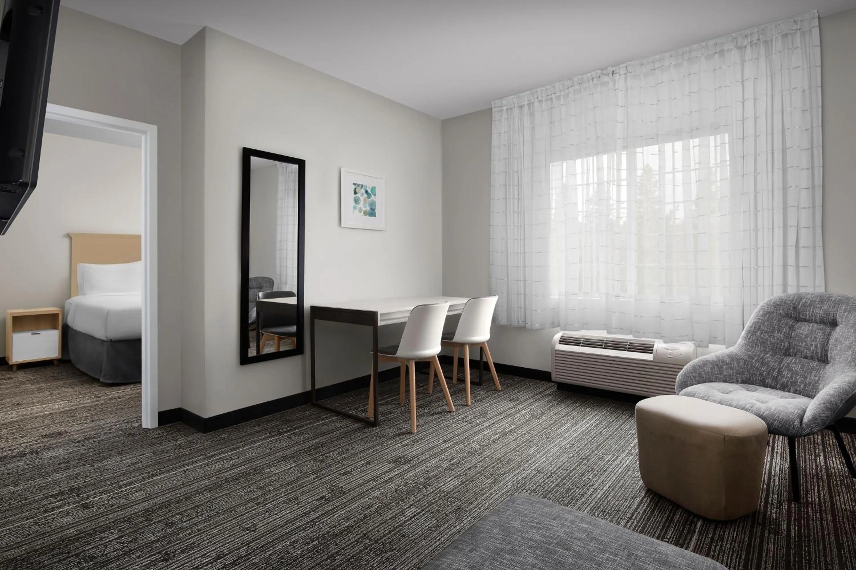 Bedroom, Bed in TownePlace Suites Sacramento Cal Expo