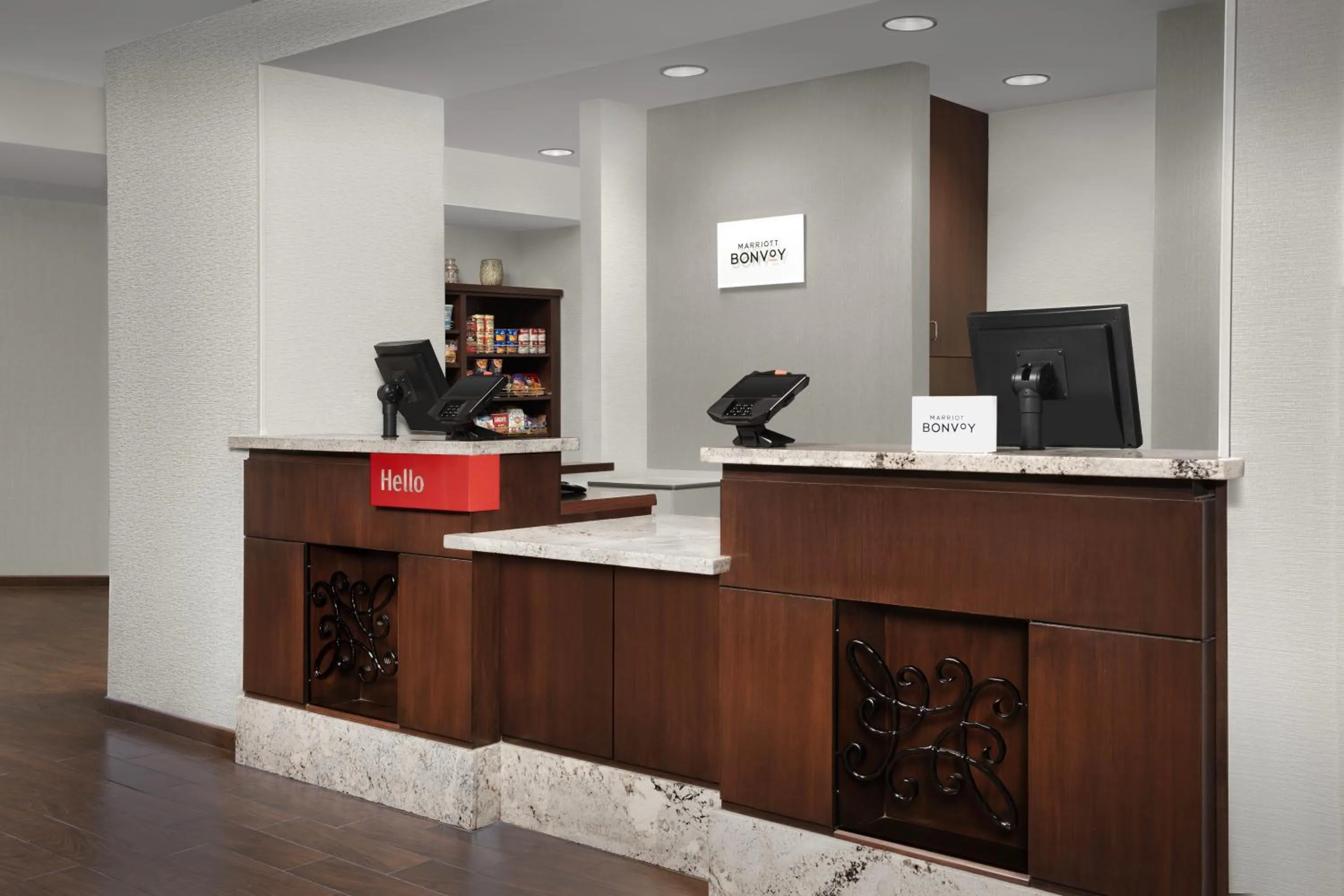 Lobby or reception in TownePlace Suites Sacramento Cal Expo