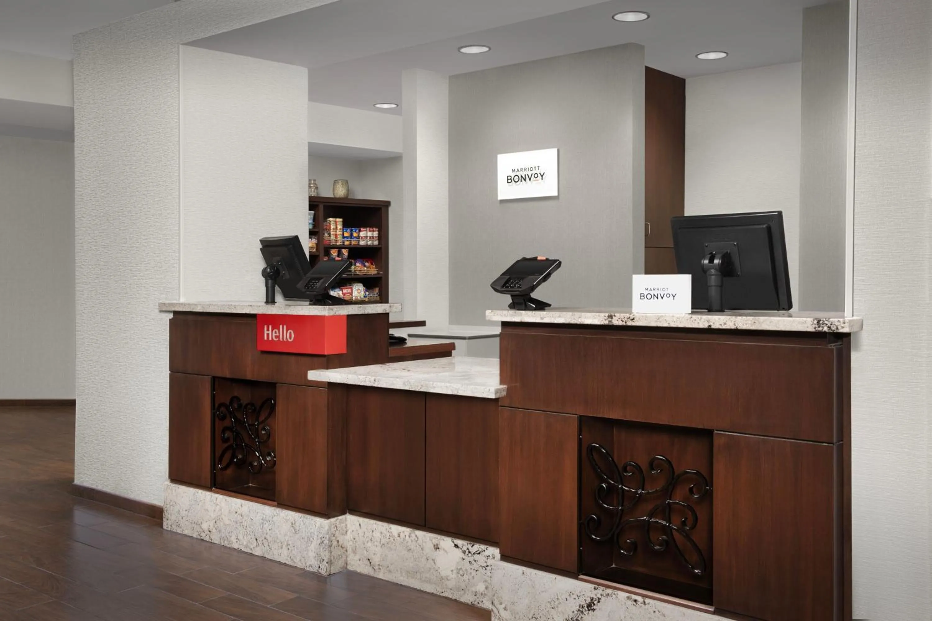 Lobby or reception in TownePlace Suites Sacramento Cal Expo