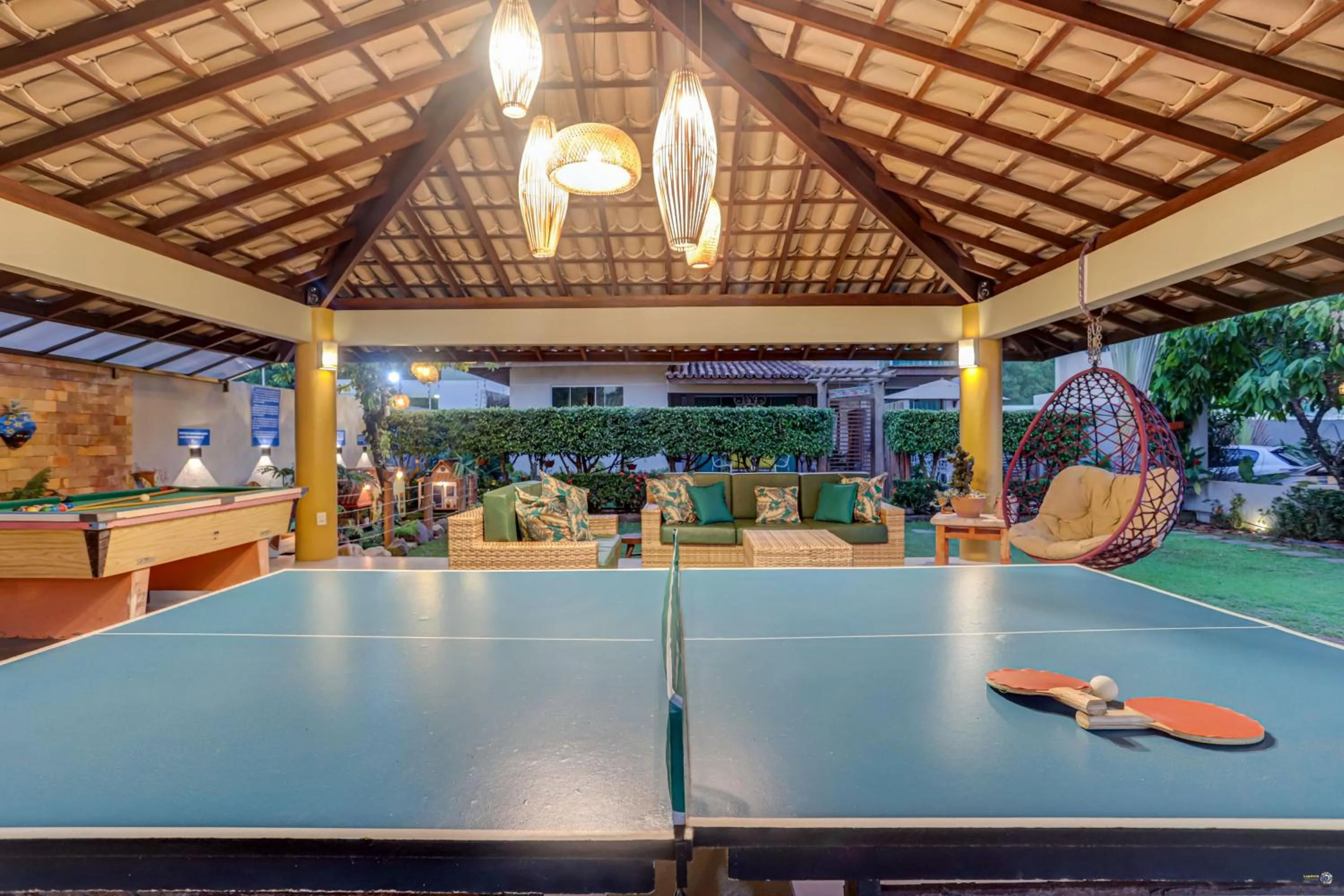 Game Room in Pousada Praia Bela