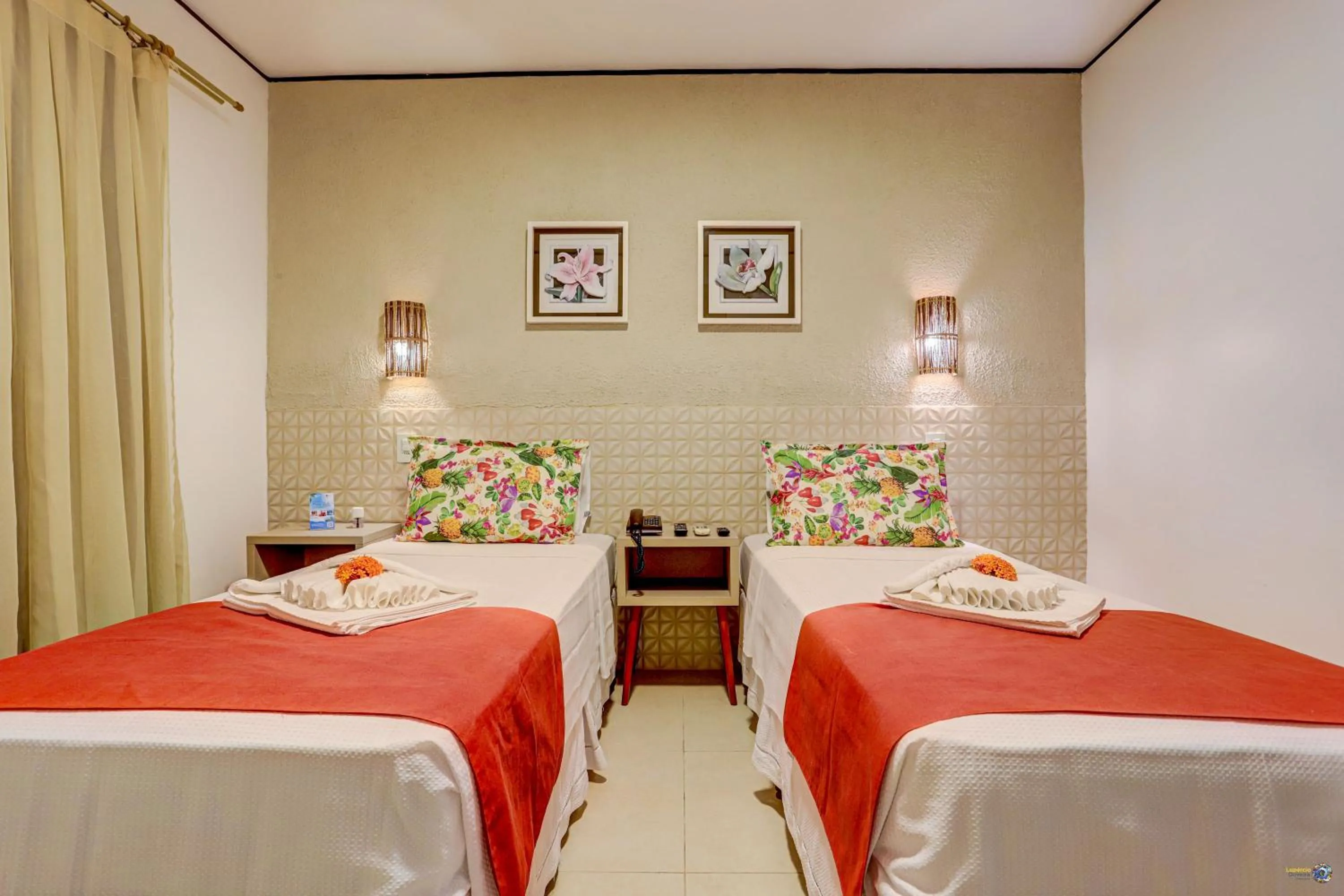 Bed in Pousada Praia Bela