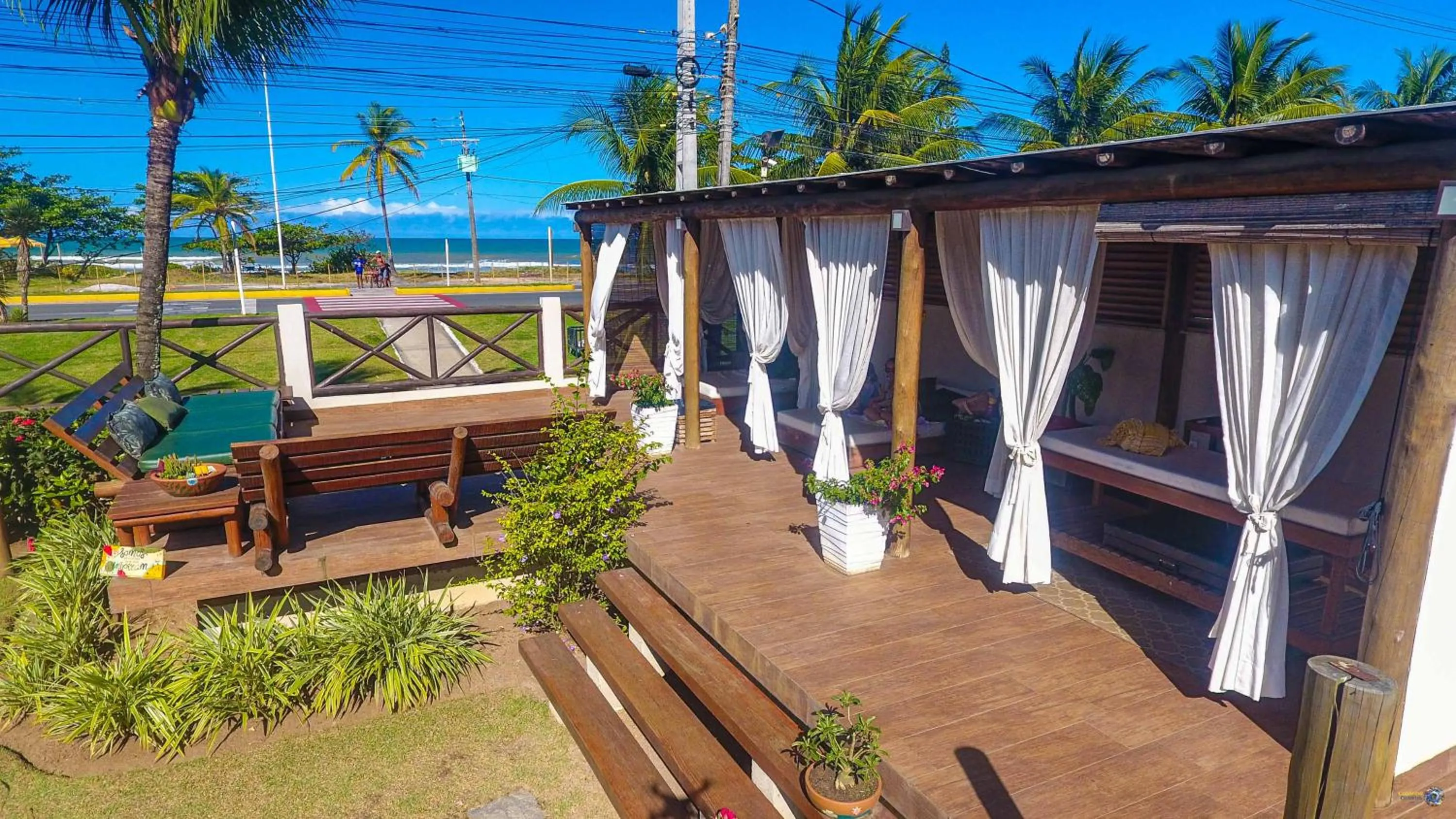 Garden in Pousada Praia Bela