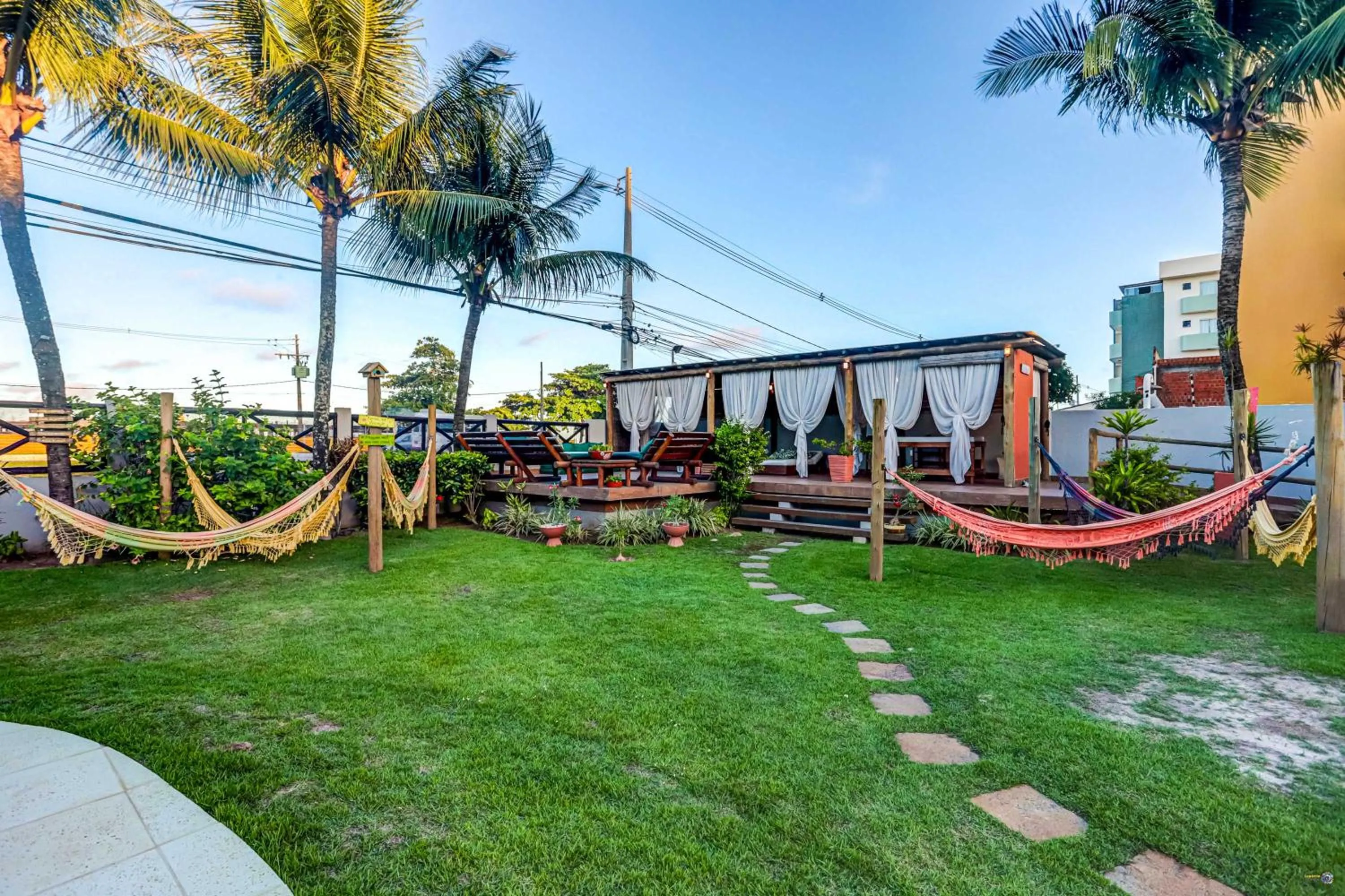 Garden in Pousada Praia Bela