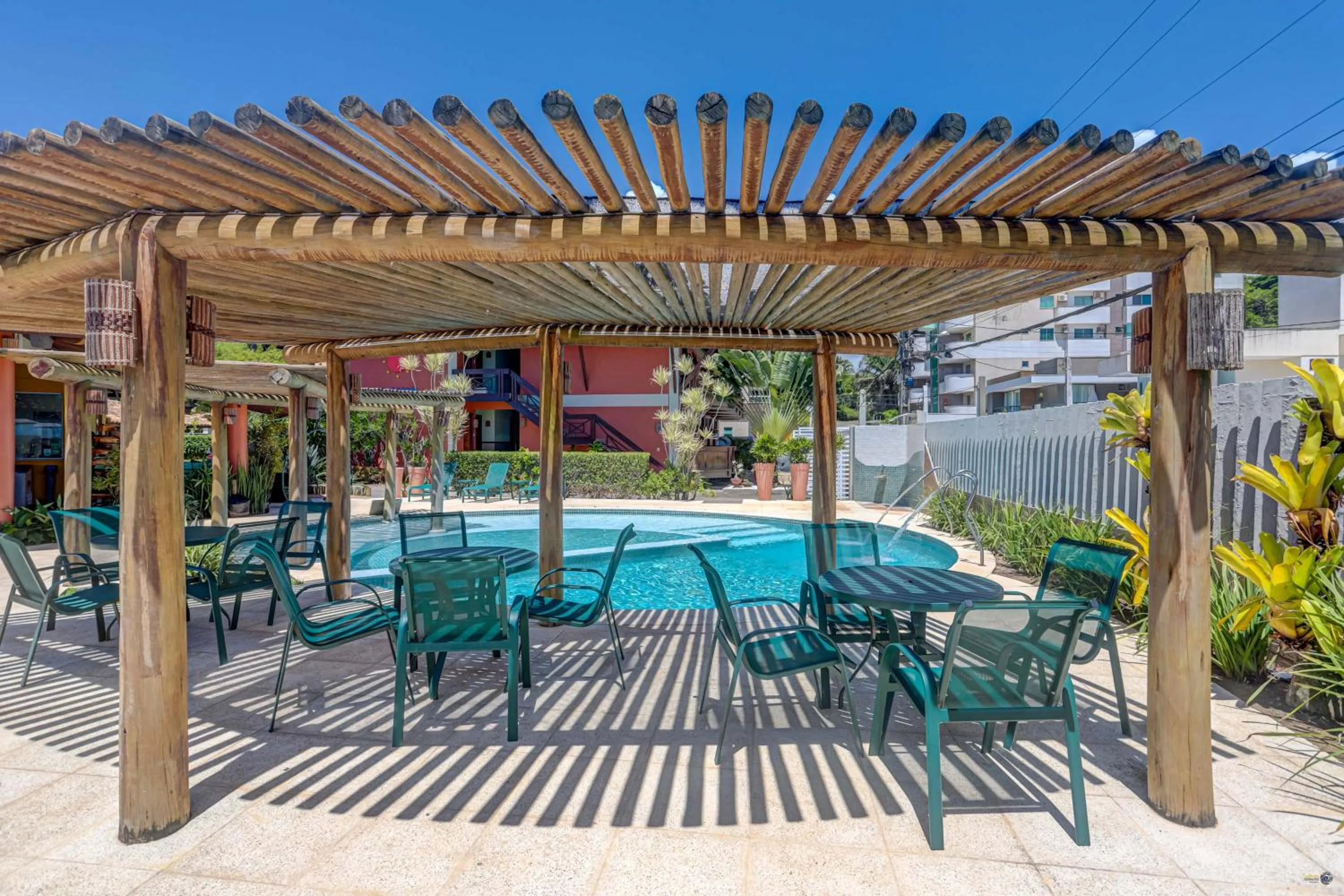 Swimming pool in Pousada Praia Bela