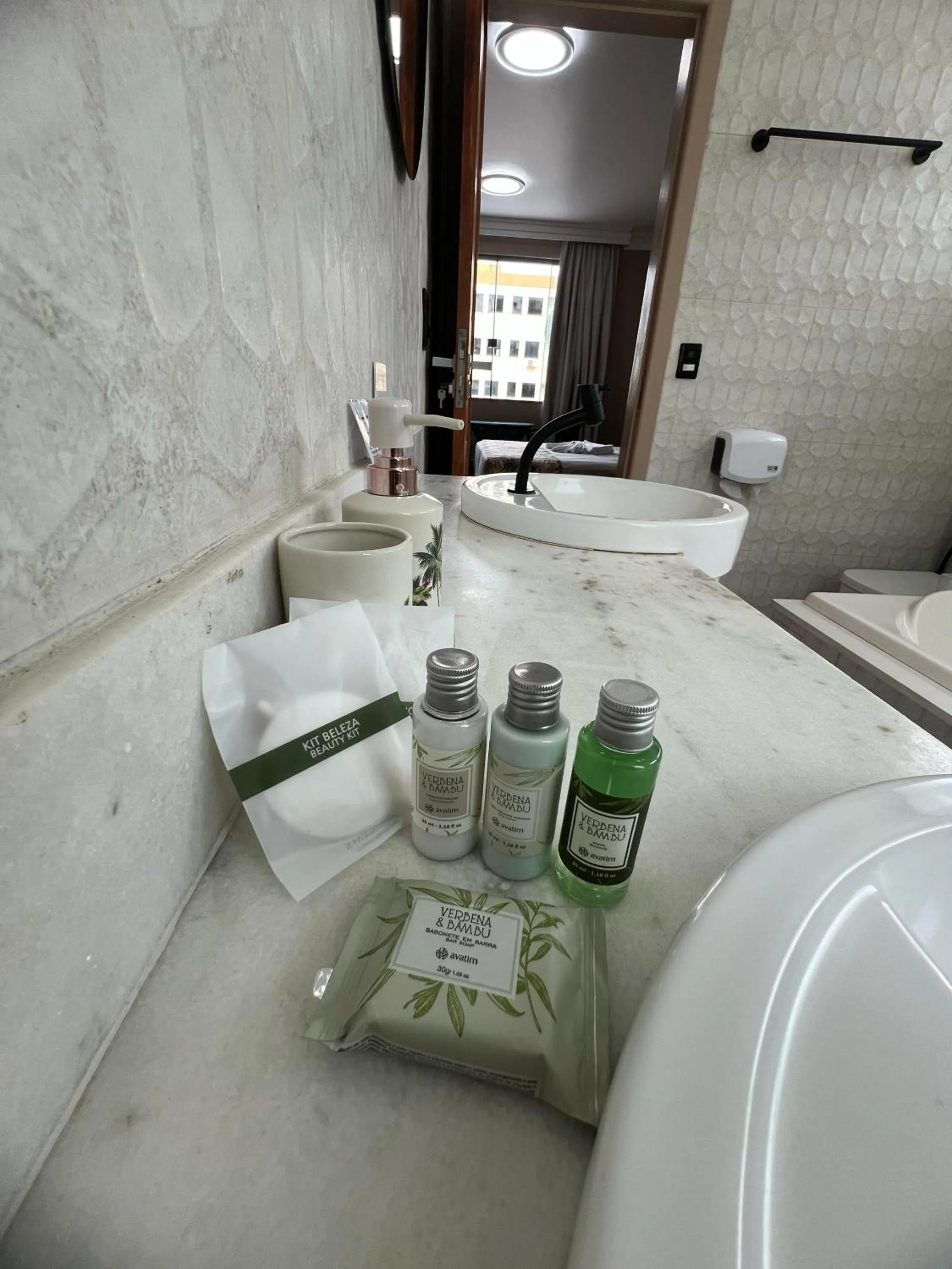 Bathroom in Pousada Praia Bela