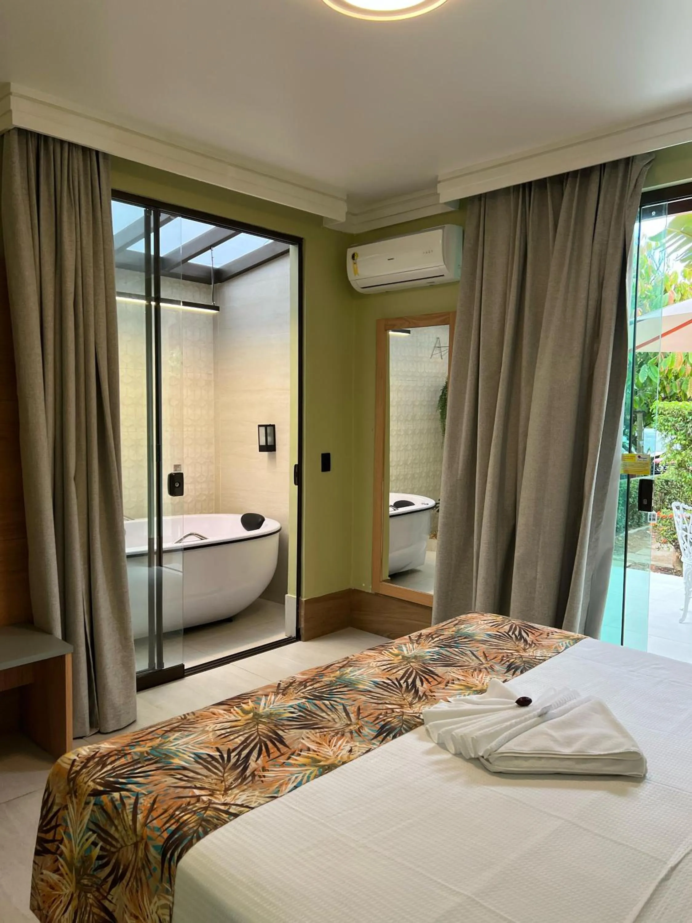 Bed in Pousada Praia Bela