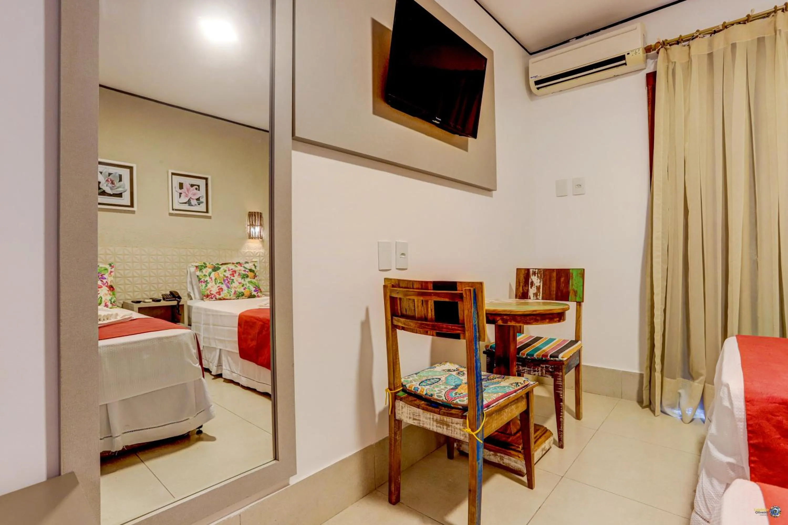 Bed in Pousada Praia Bela