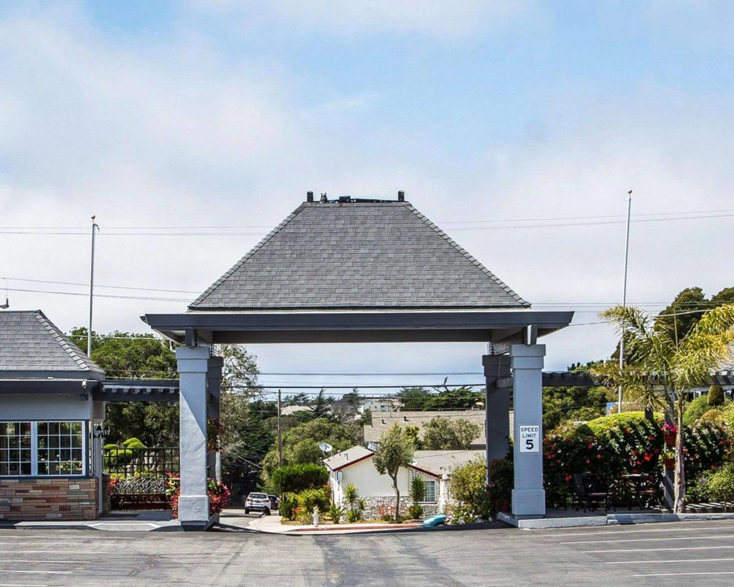 Property building in Blu Pacific Hotel