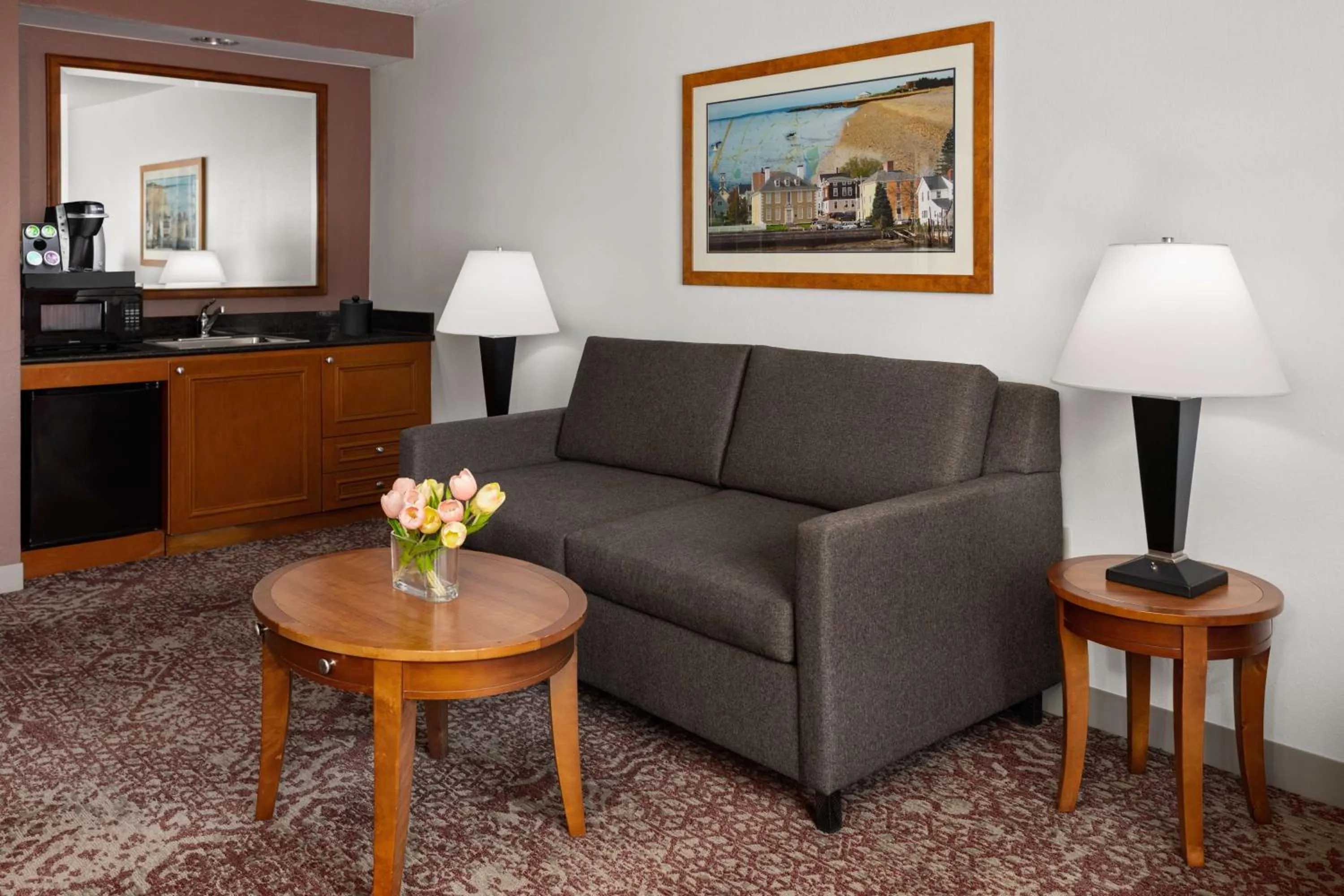 Living room in Hilton Garden Inn Milford