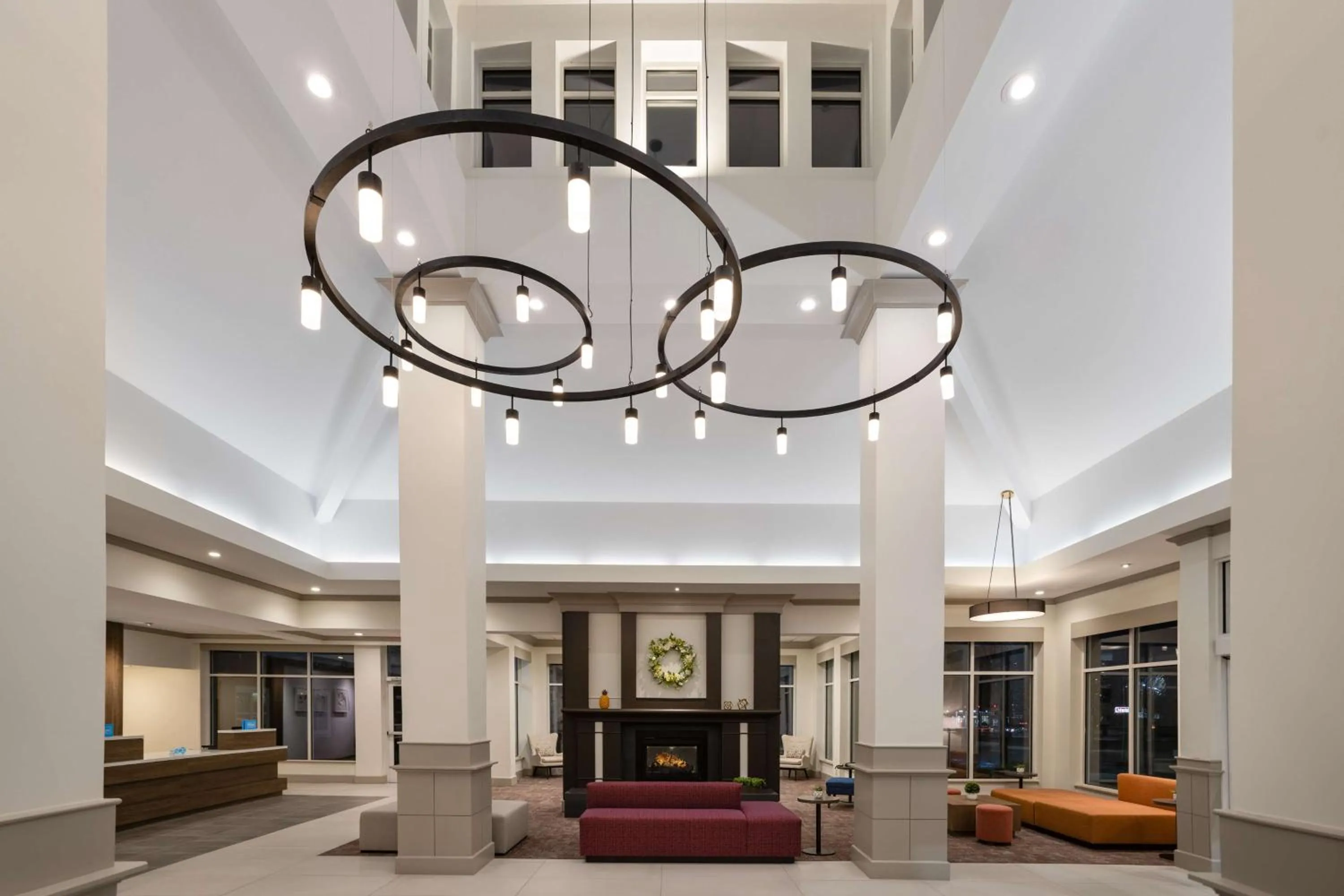 Lobby or reception in Hilton Garden Inn Milford