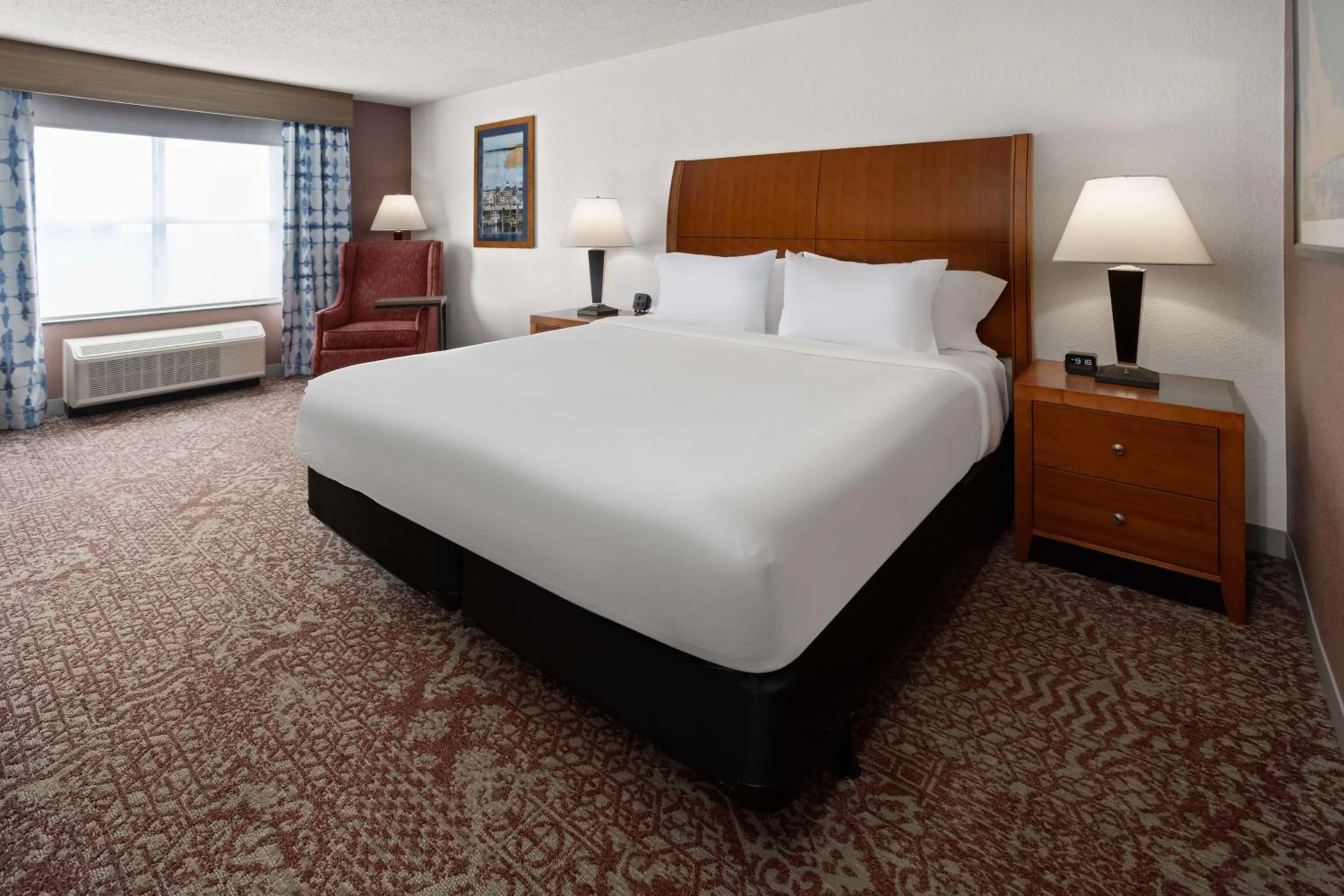 Bed in Hilton Garden Inn Milford