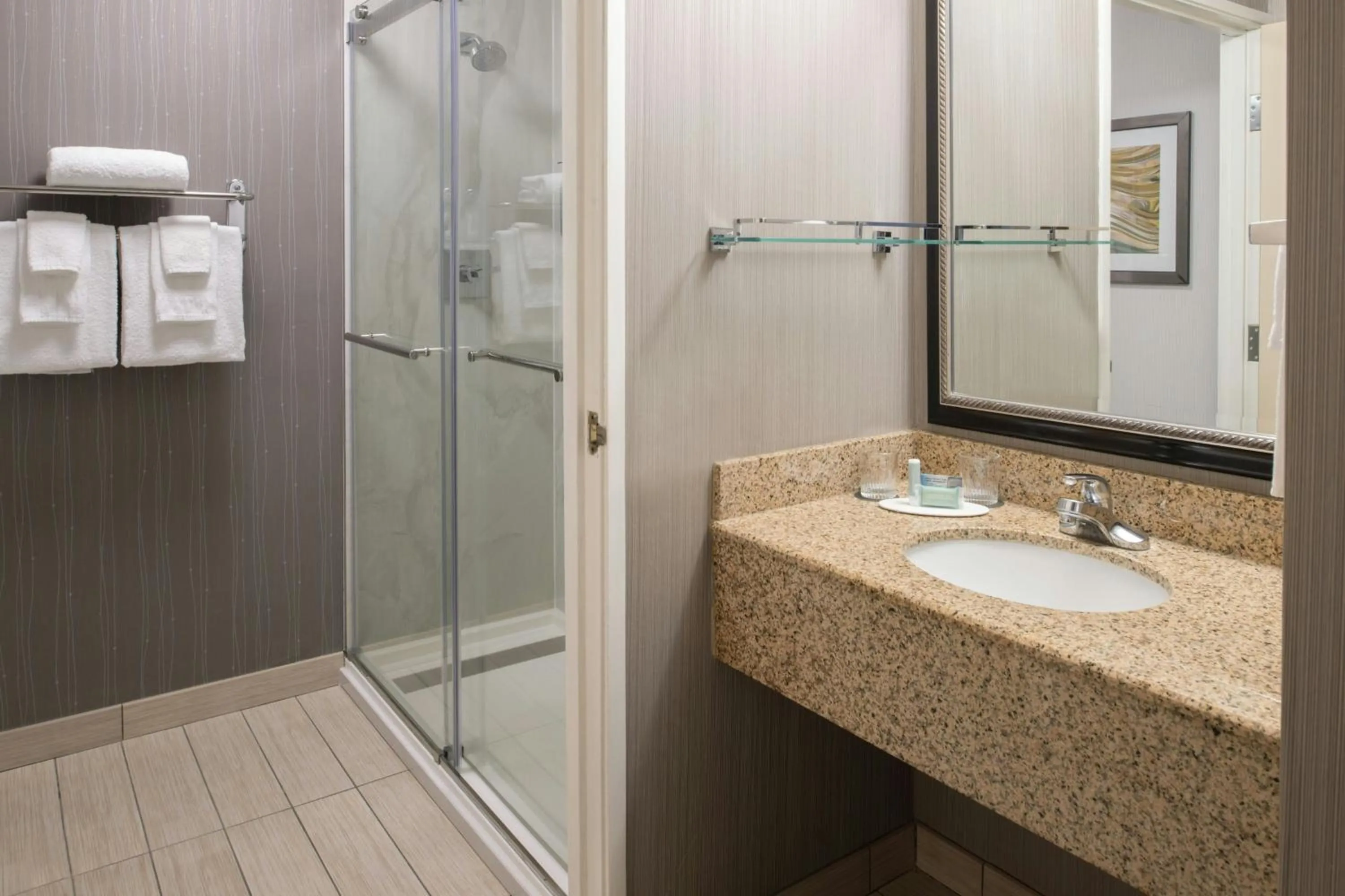 Bathroom in Courtyard by Marriott Vacaville