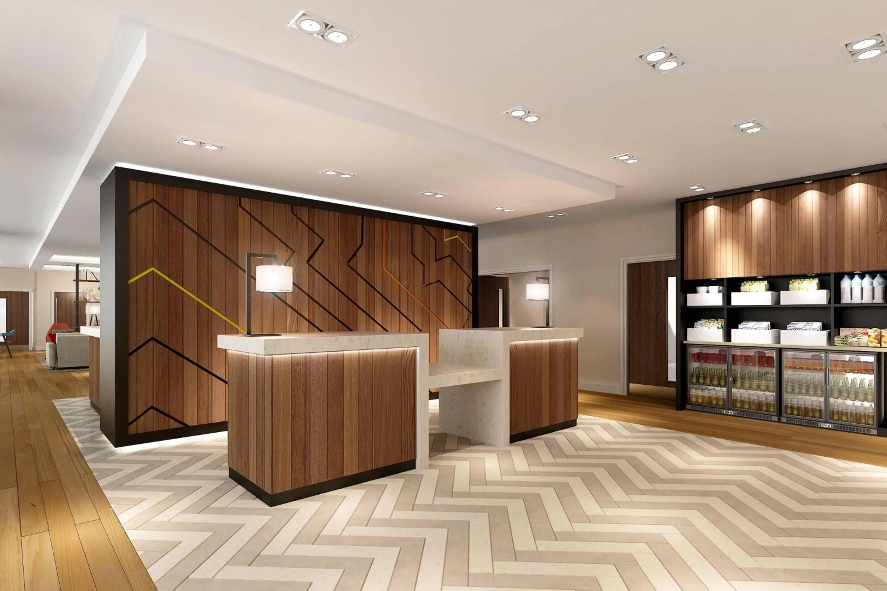 Lobby or reception in Residence Inn by Marriott Aberdeen