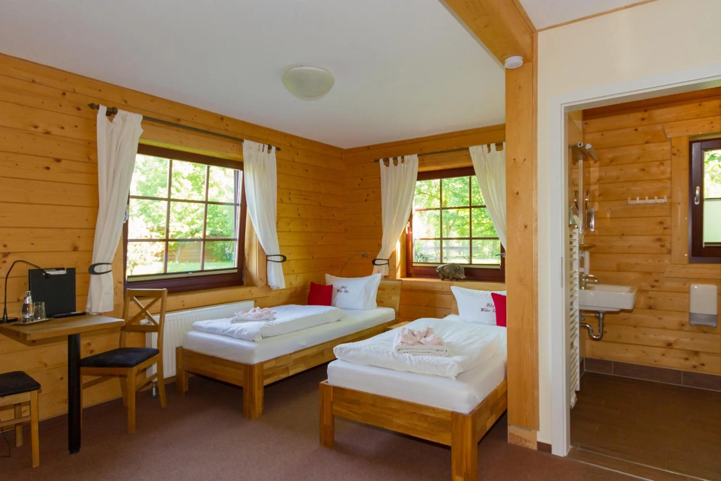 Bed in Hotel & Restaurant Wilder Eber