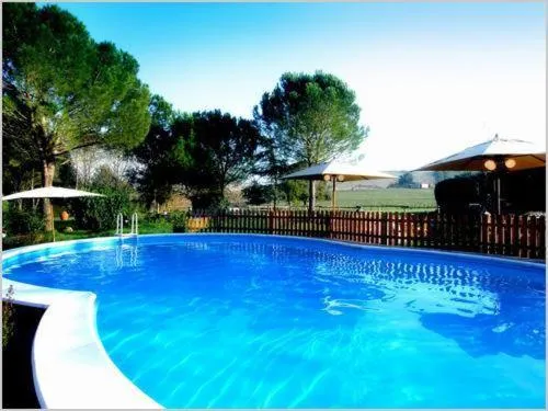 Pool view in Tenuta Agricola Fonte Di Papa