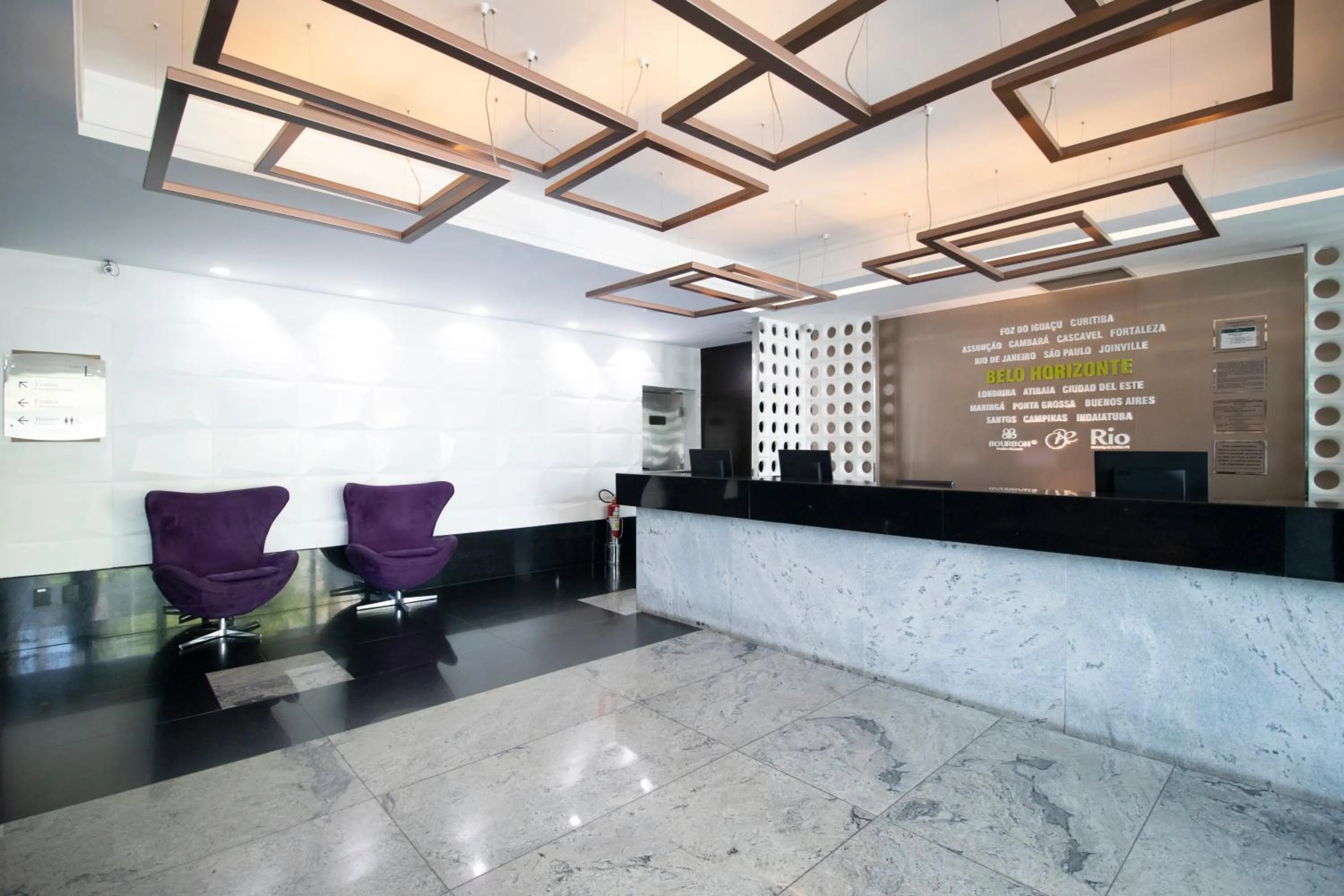 Lobby or reception in Bourbon Hotel Savassi - Belo Horizonte