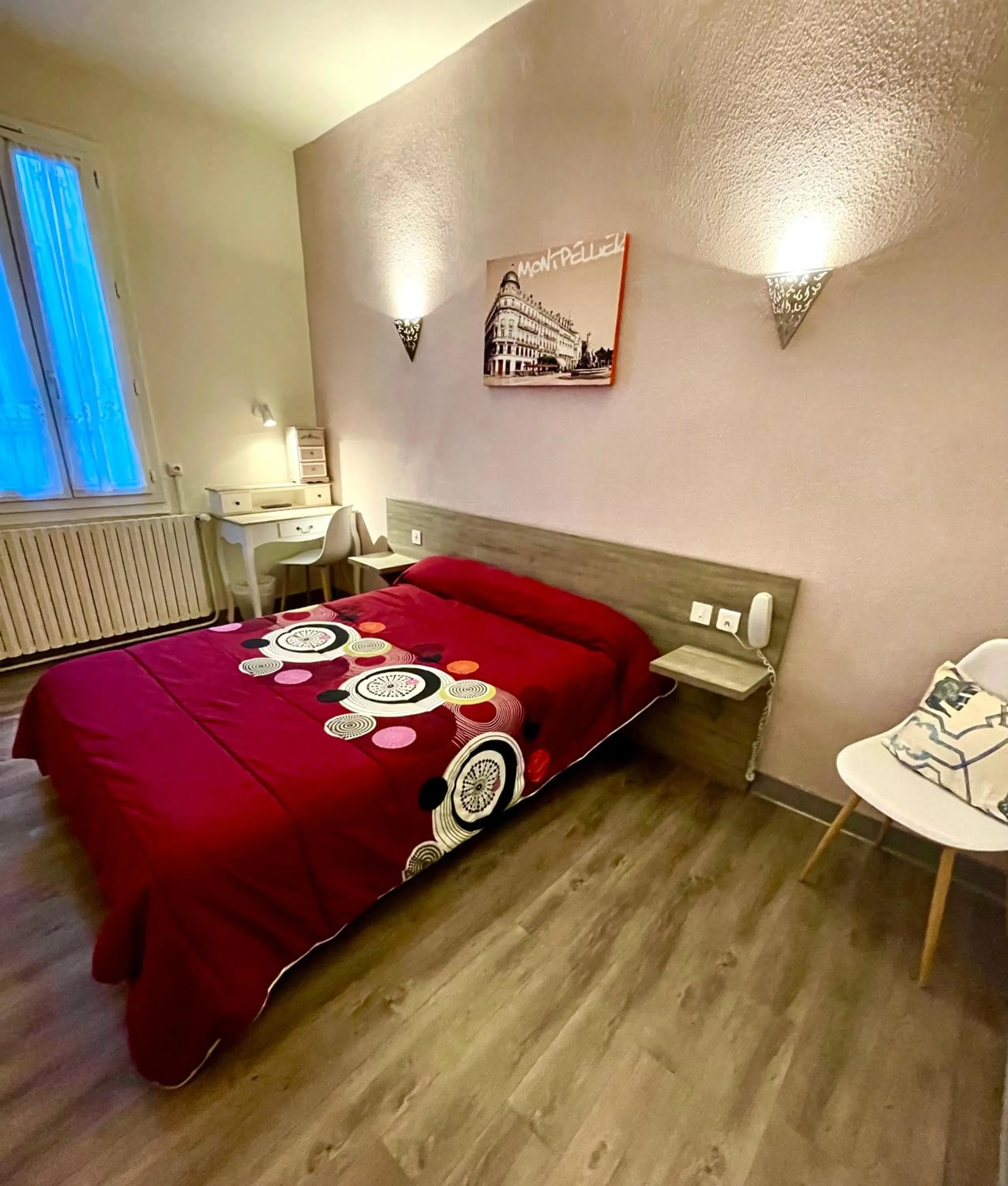 Bed in Hôtel Colisée-Verdun Centre Gare Saint-Roch