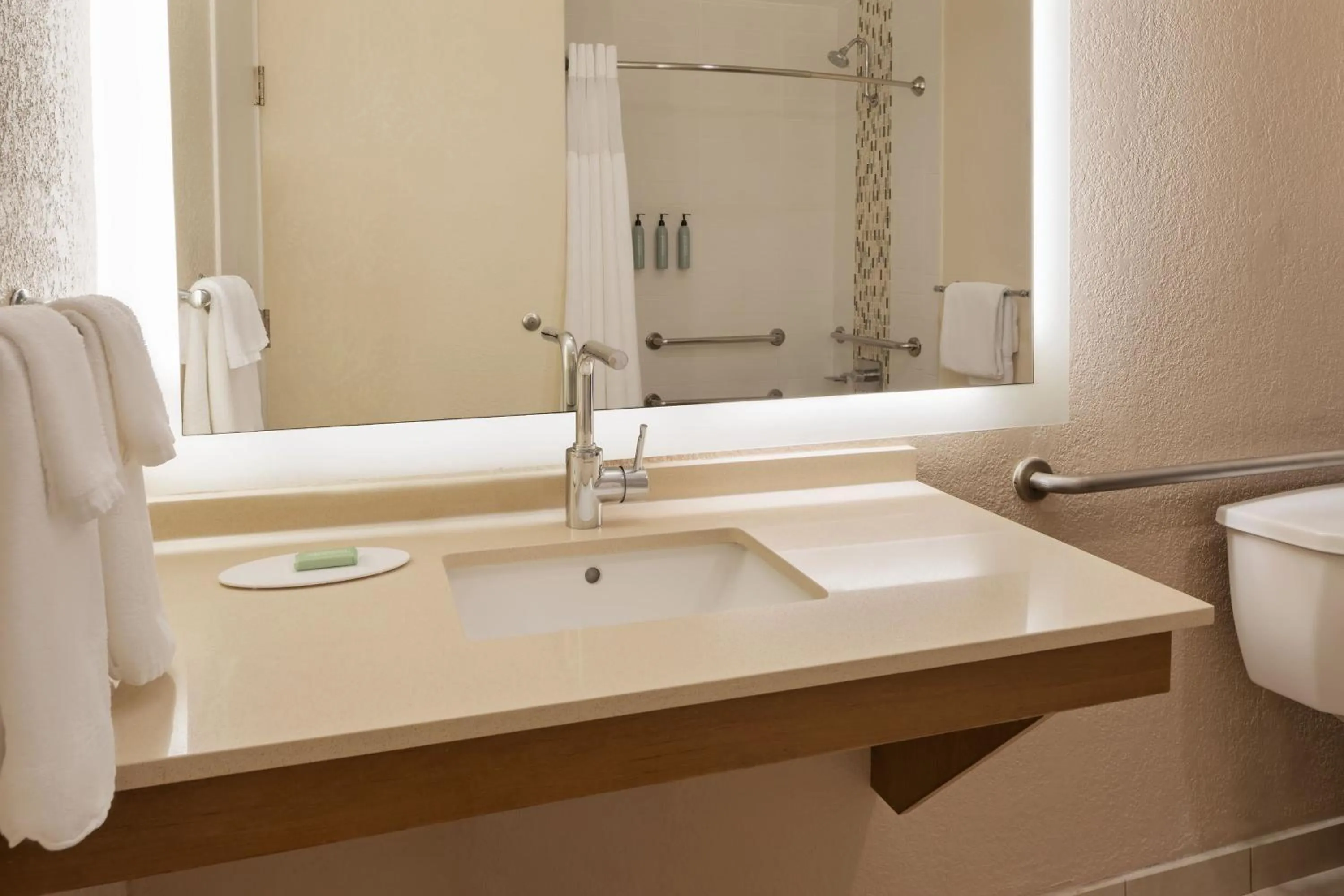 Bathroom in Courtyard by Marriott San Diego Del Mar/Solana Beach