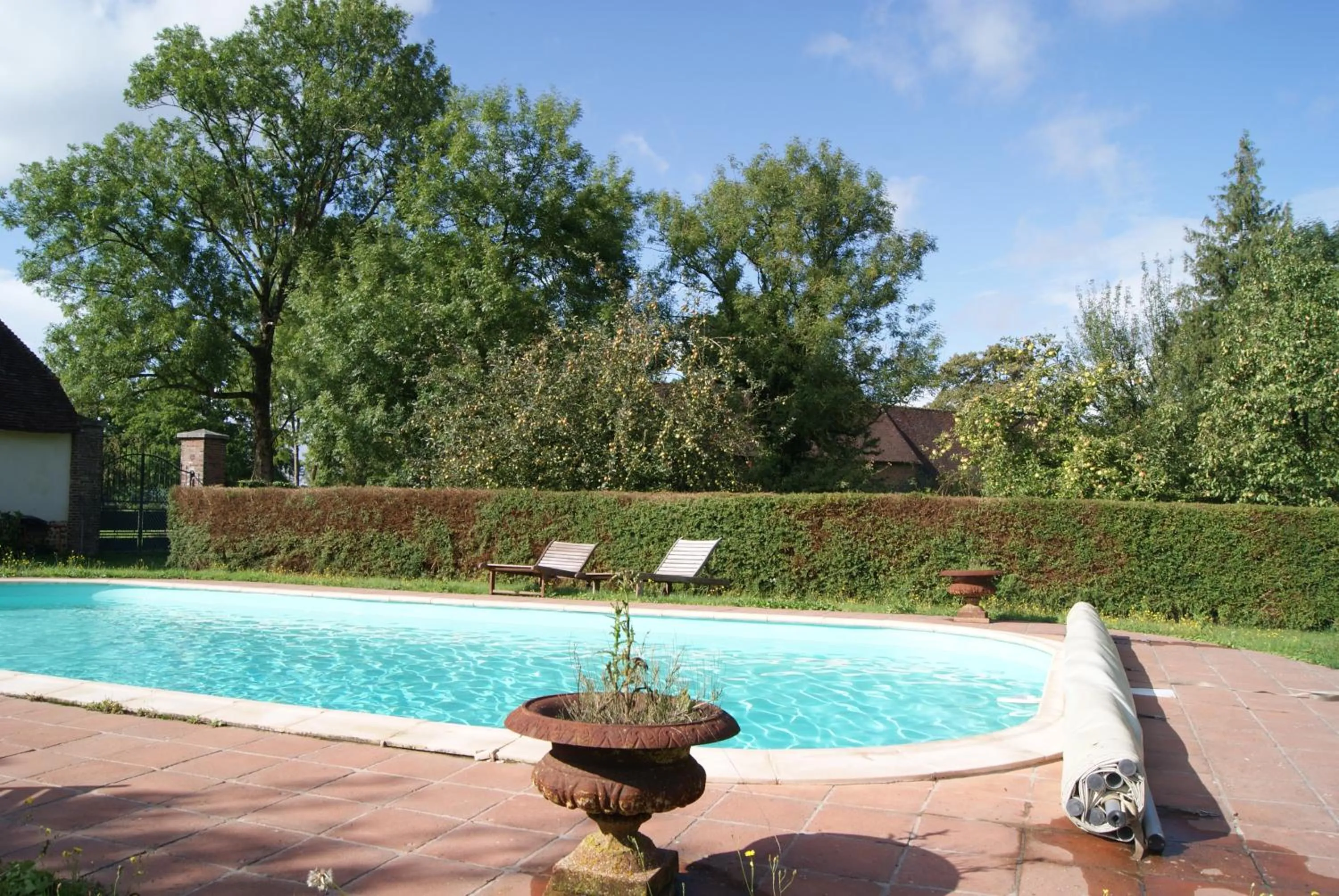 Swimming pool in Chateau du Blanc Buisson