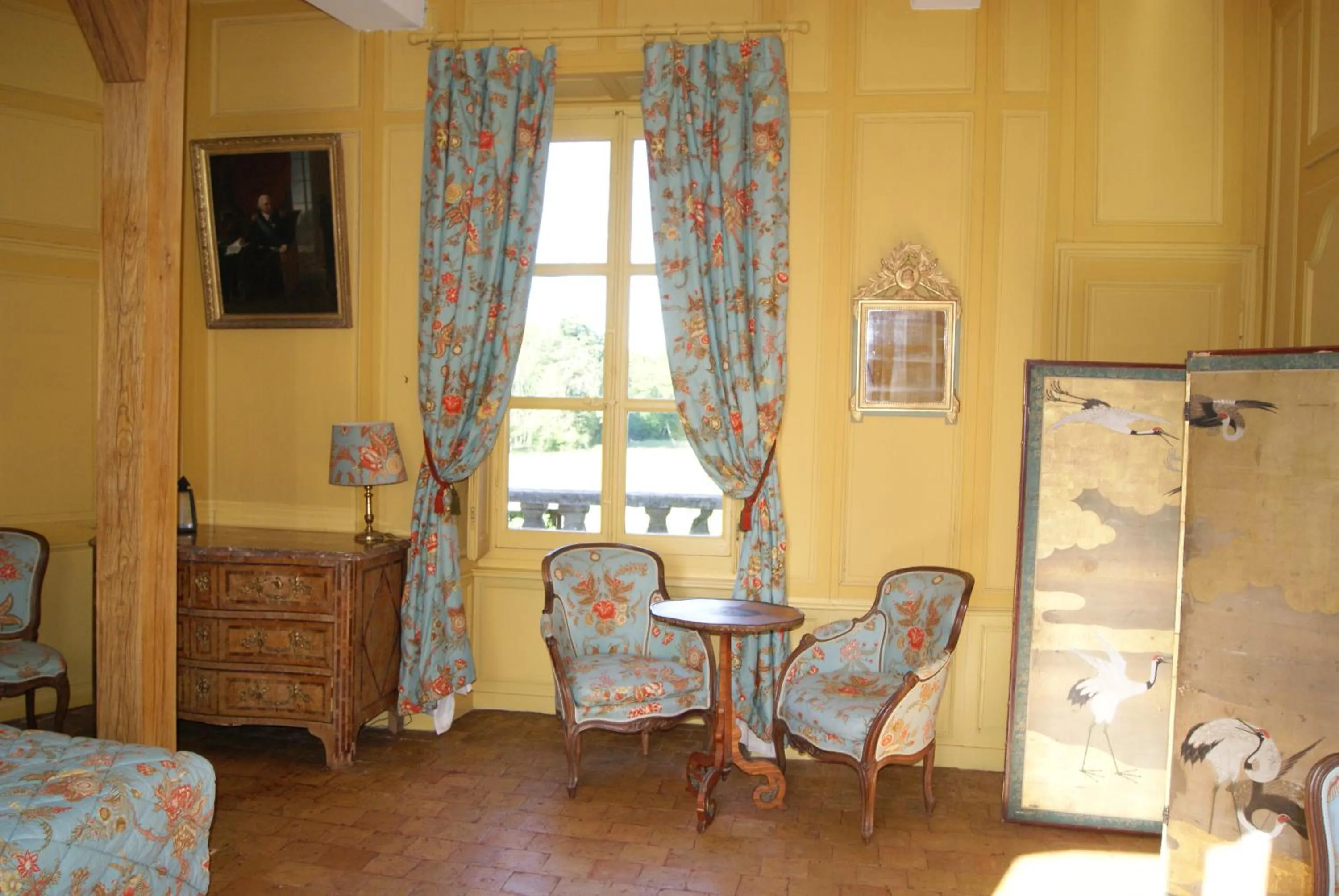 Bedroom in Chateau du Blanc Buisson