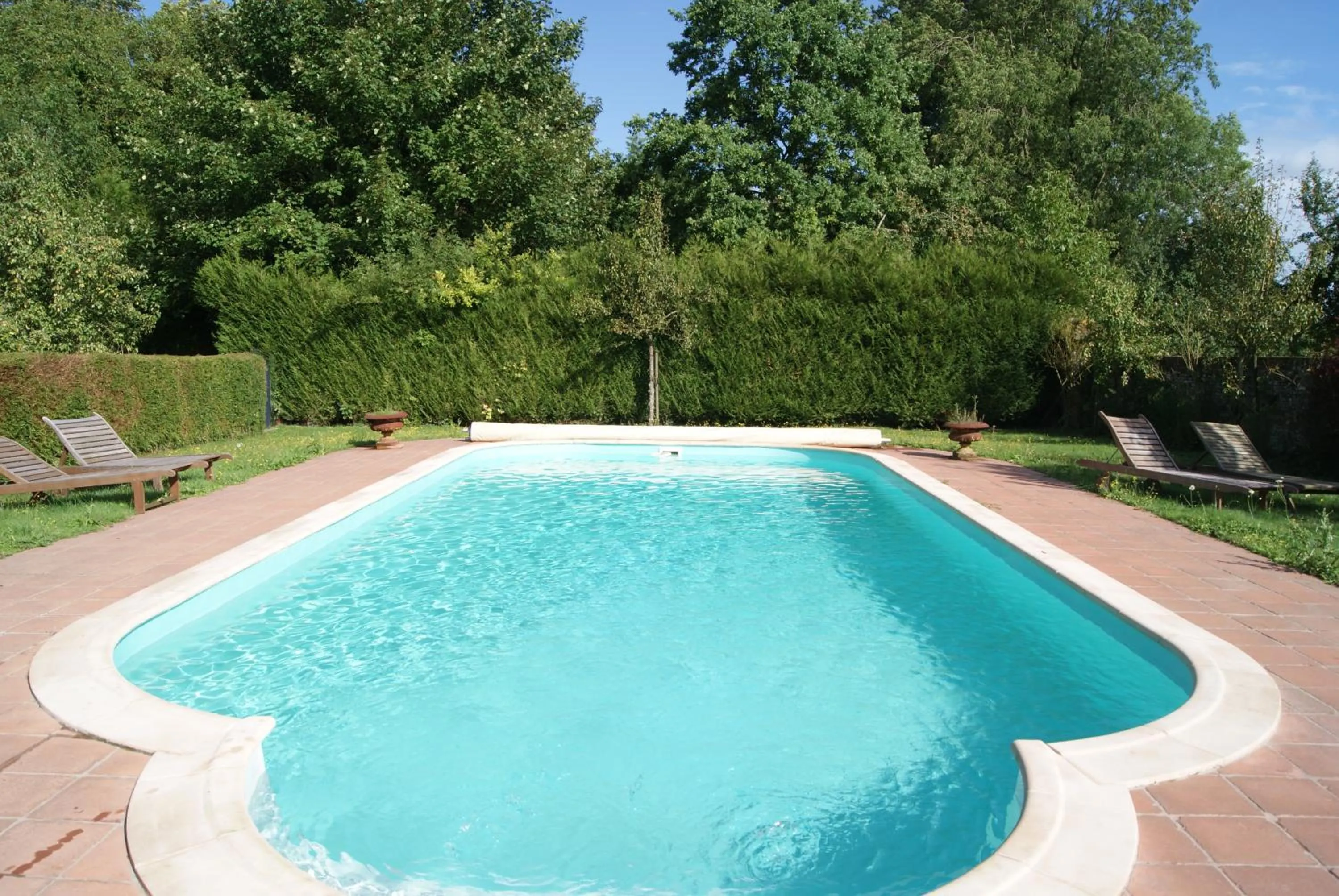 Swimming pool in Chateau du Blanc Buisson