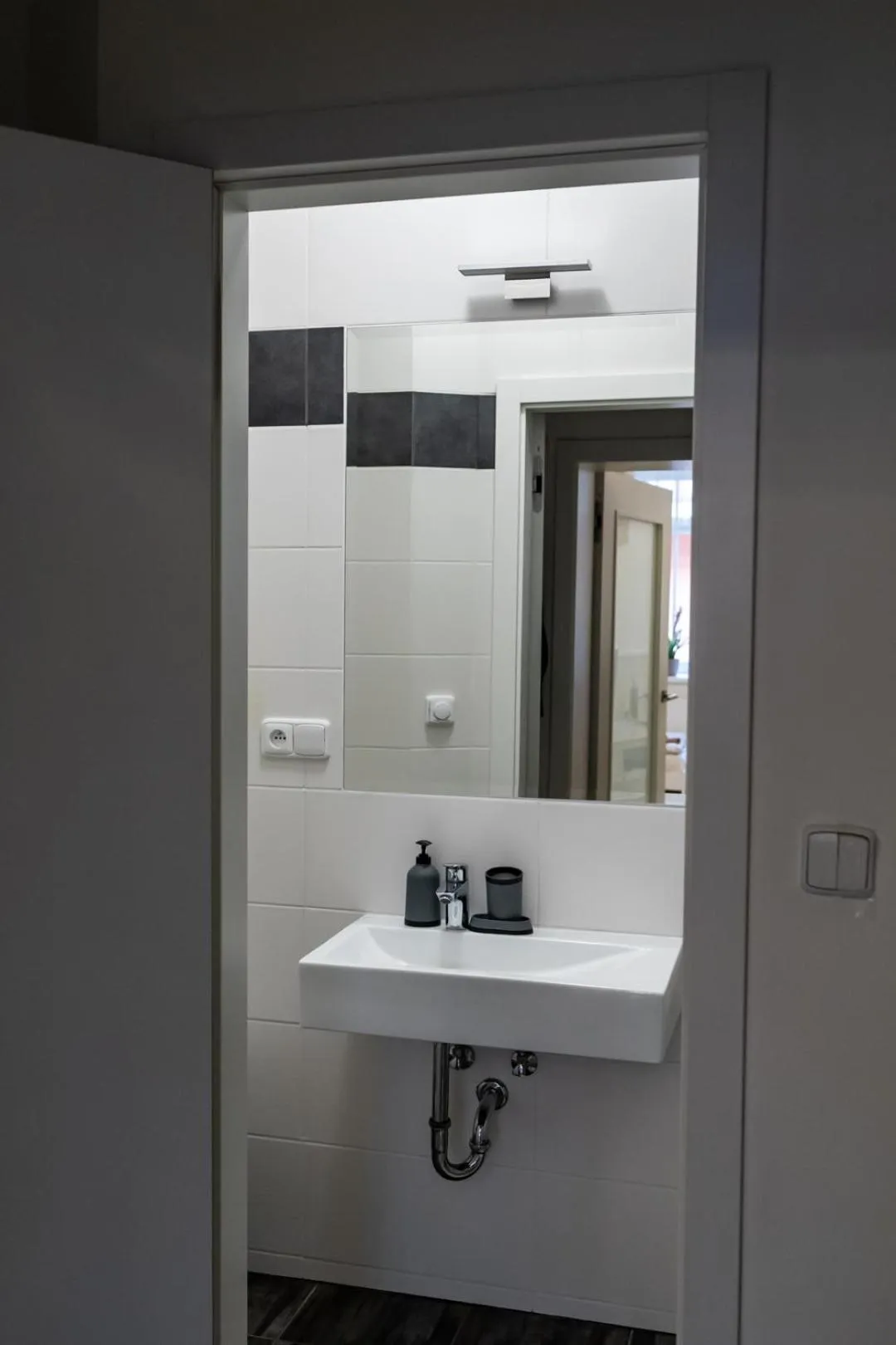 Bathroom in Studio near Congress Centre II.