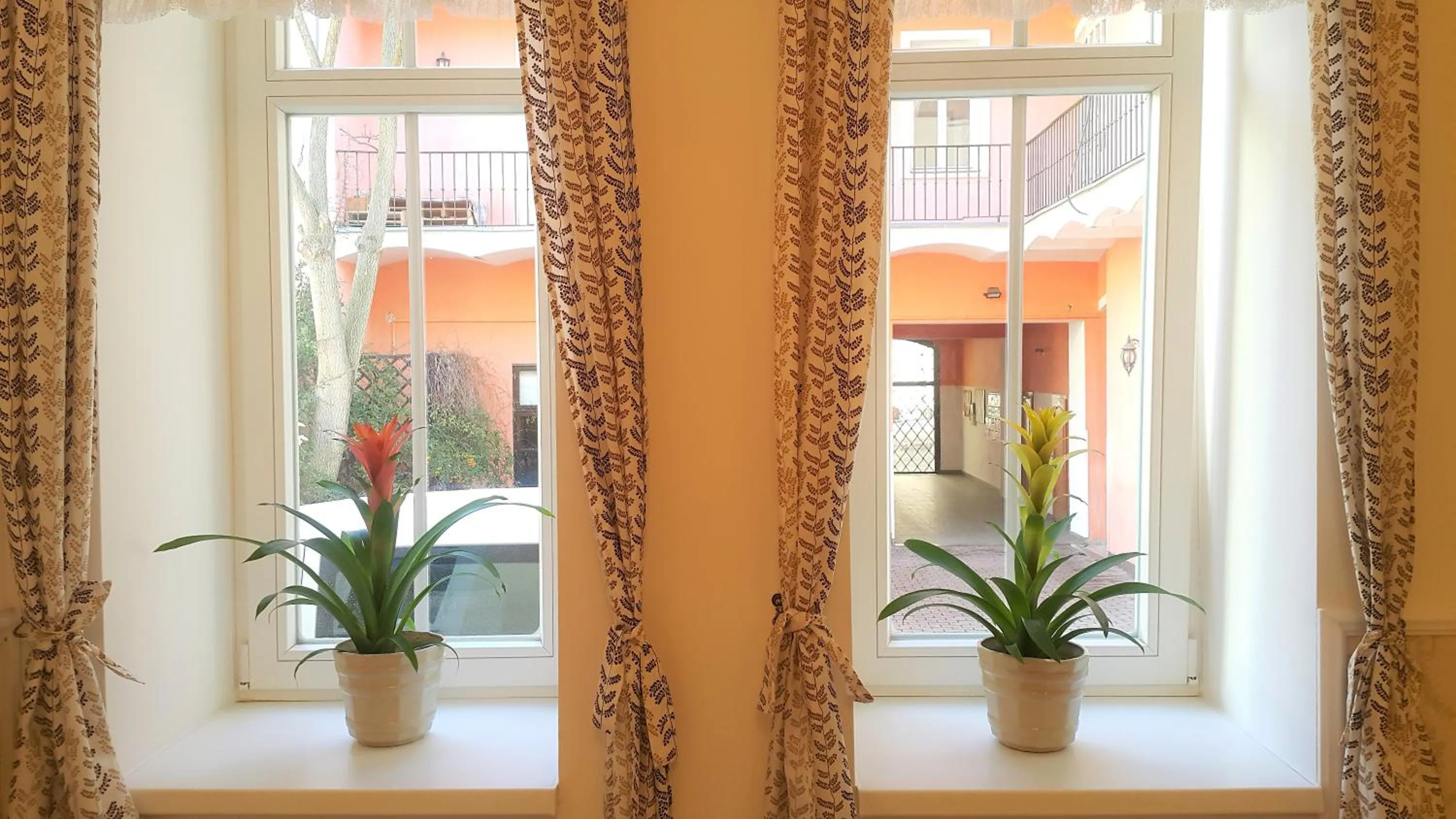 Garden view in Studio near Congress Centre II.