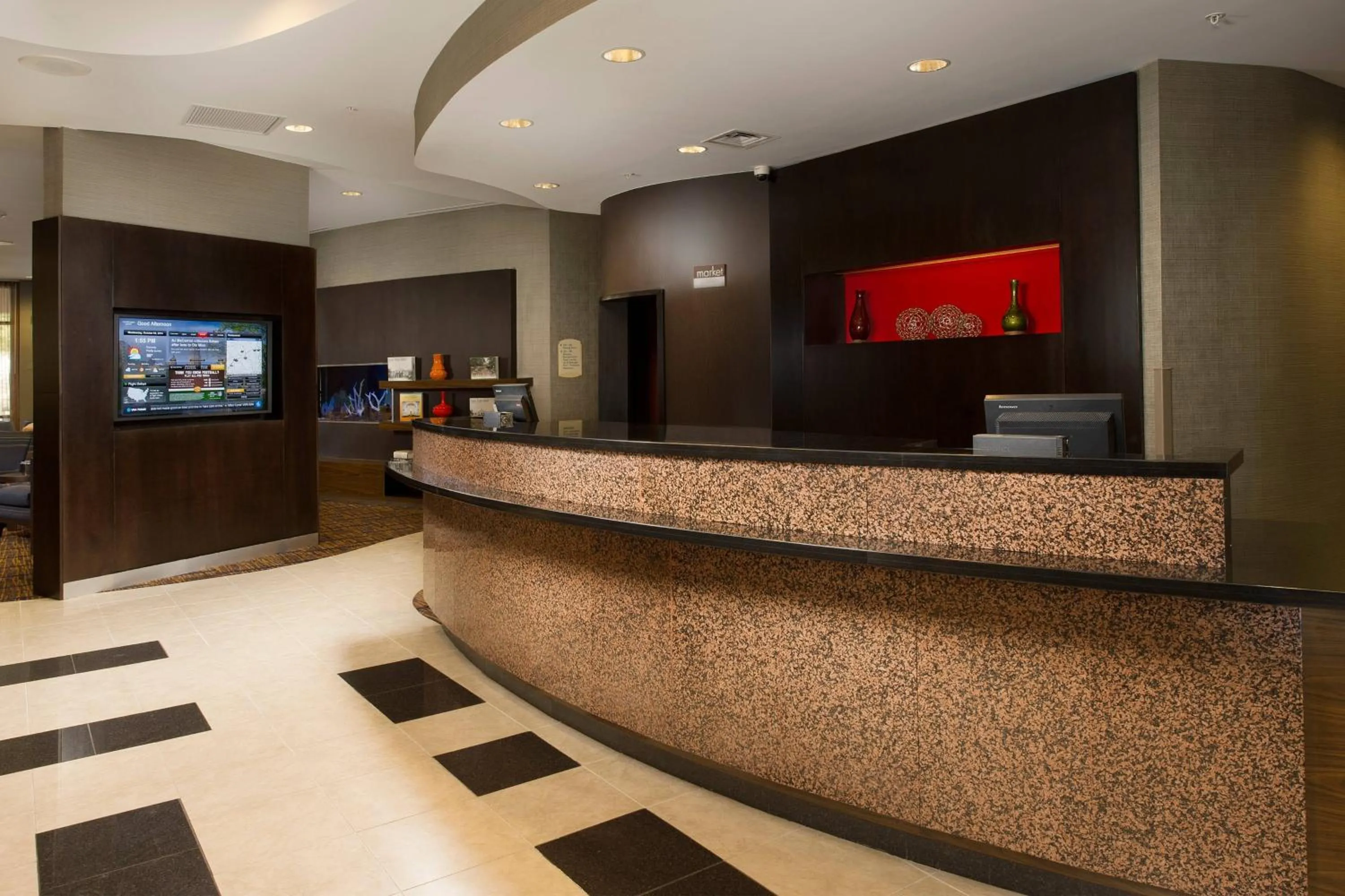 Lobby or reception in Courtyard by Marriott San Antonio SeaWorld/Lackland
