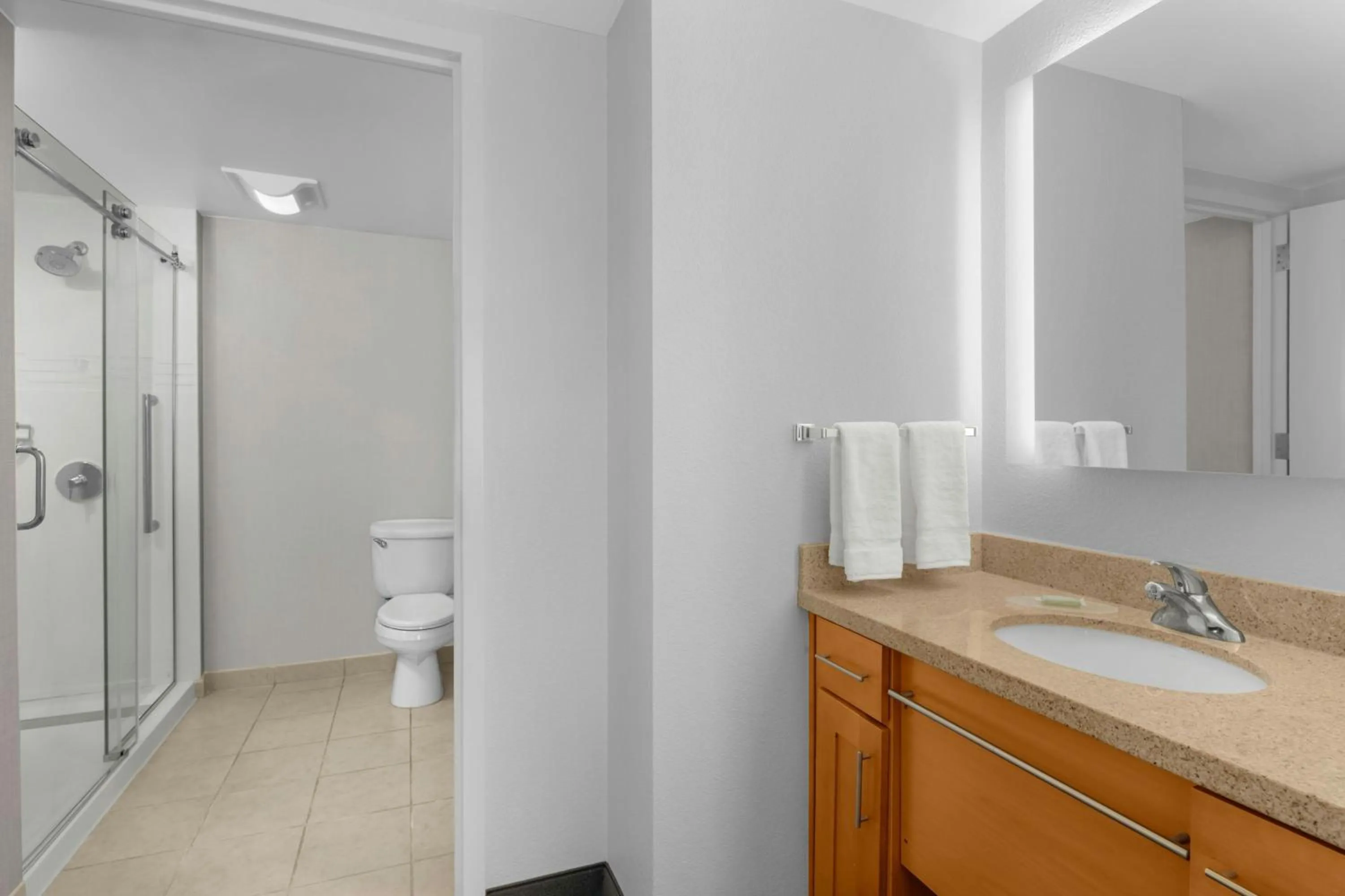 Bathroom in Residence Inn by Marriott San Antonio Six Flags at The RIM