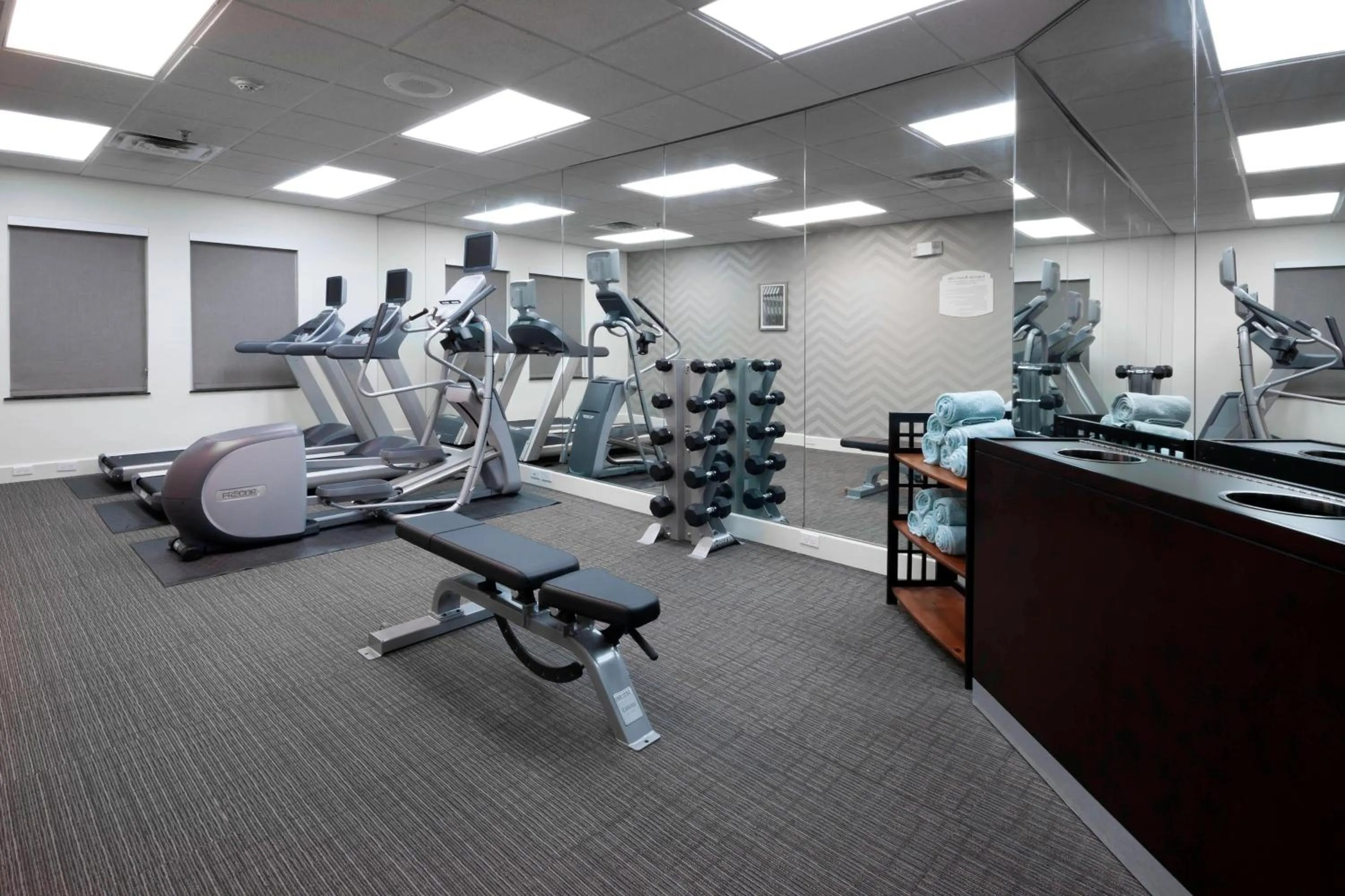 Fitness centre/facilities in Residence Inn by Marriott San Antonio North Stone Oak