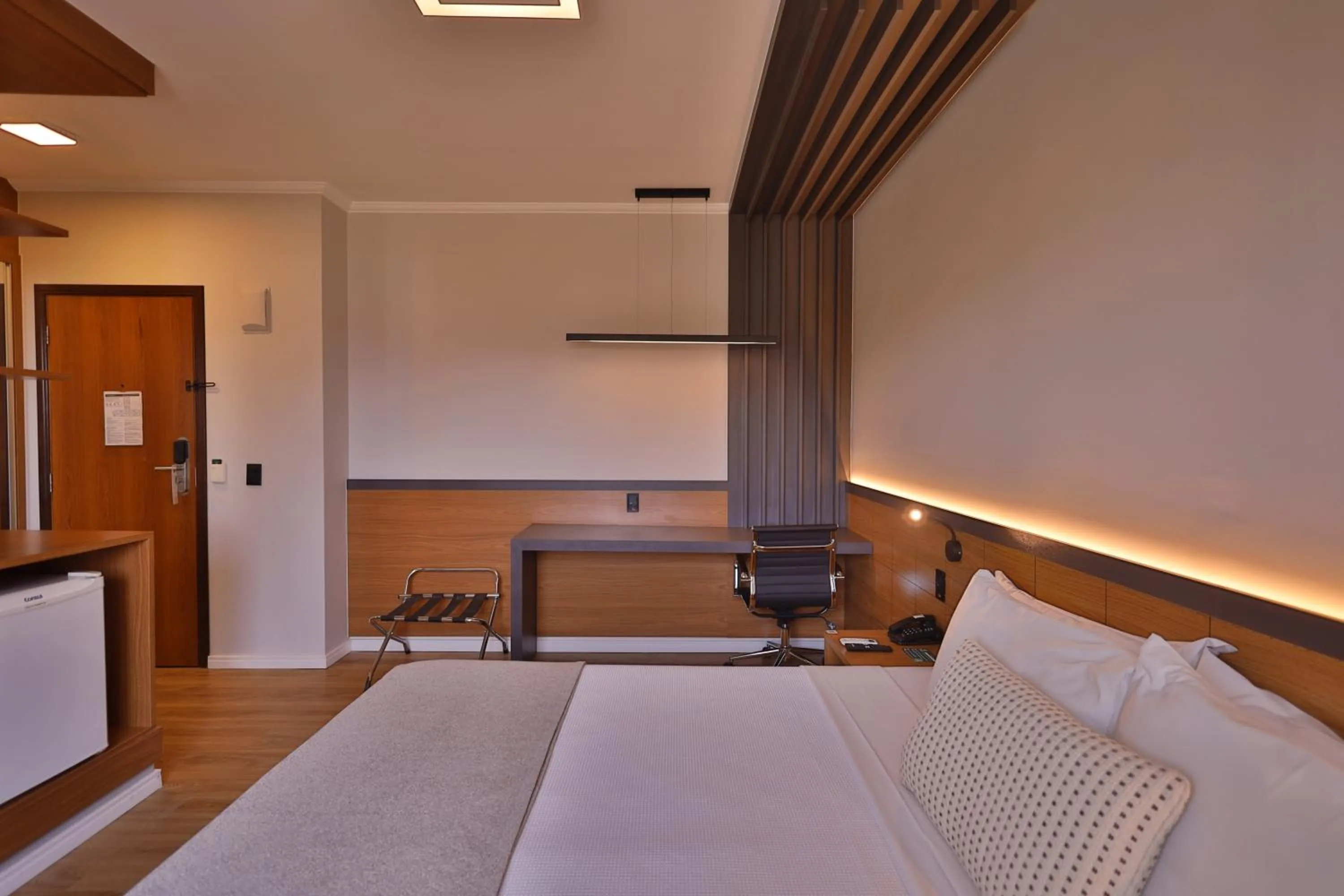 Bed in Quality Hotel Jundiaí