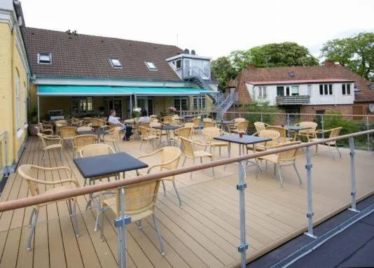 Balcony/Terrace in Hotel Højslev Kro