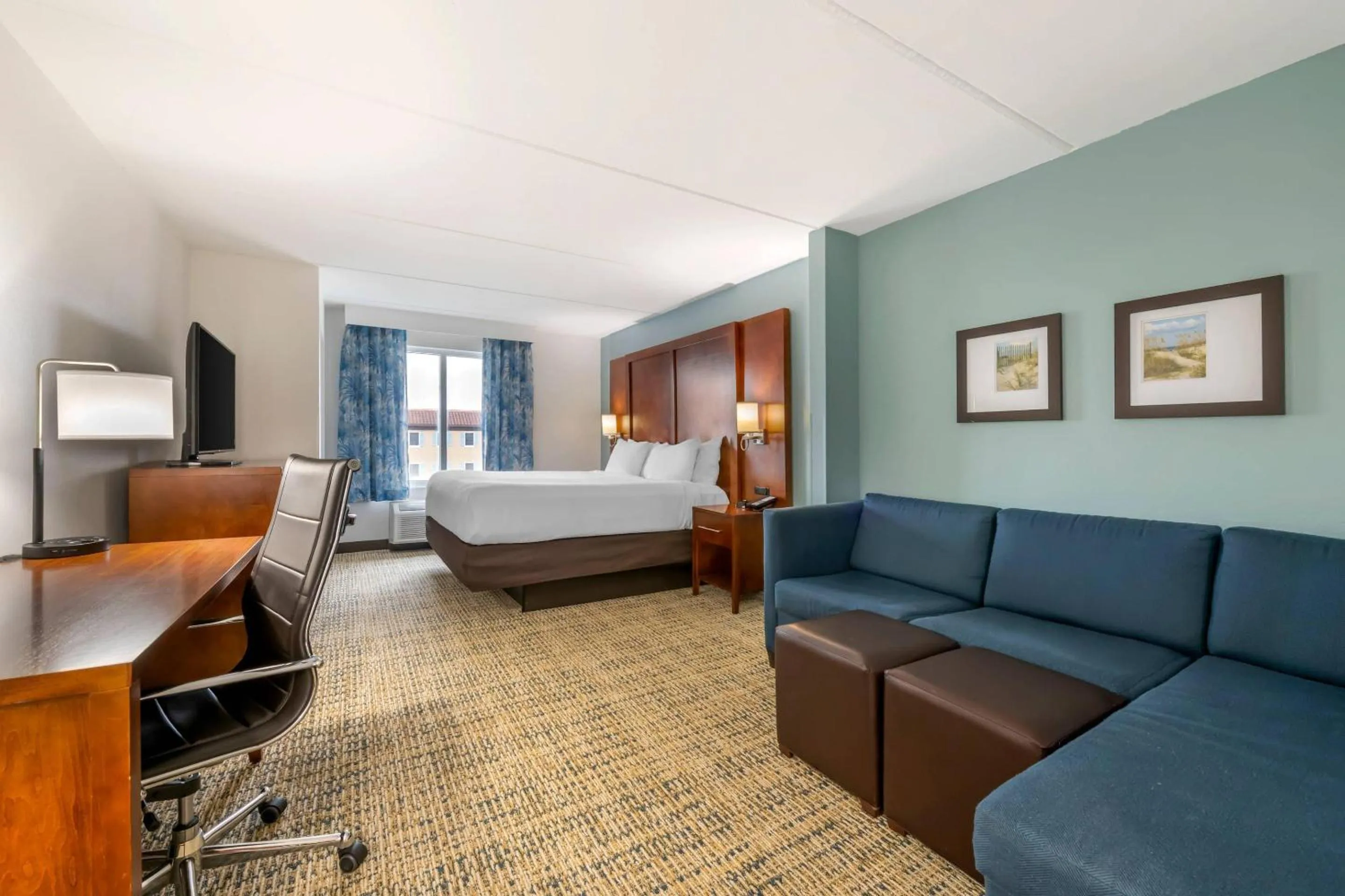 Bedroom, Bed in Surf and Sand Fernandina Beach at Amelia Island, an Ascend Collection Hotel