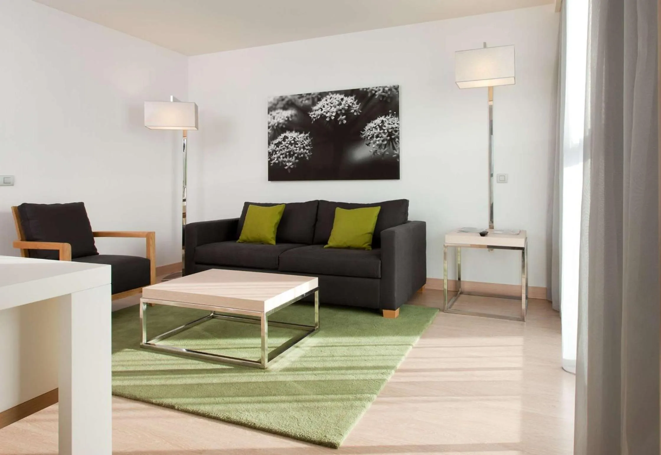 Living room in DoubleTree by Hilton Girona