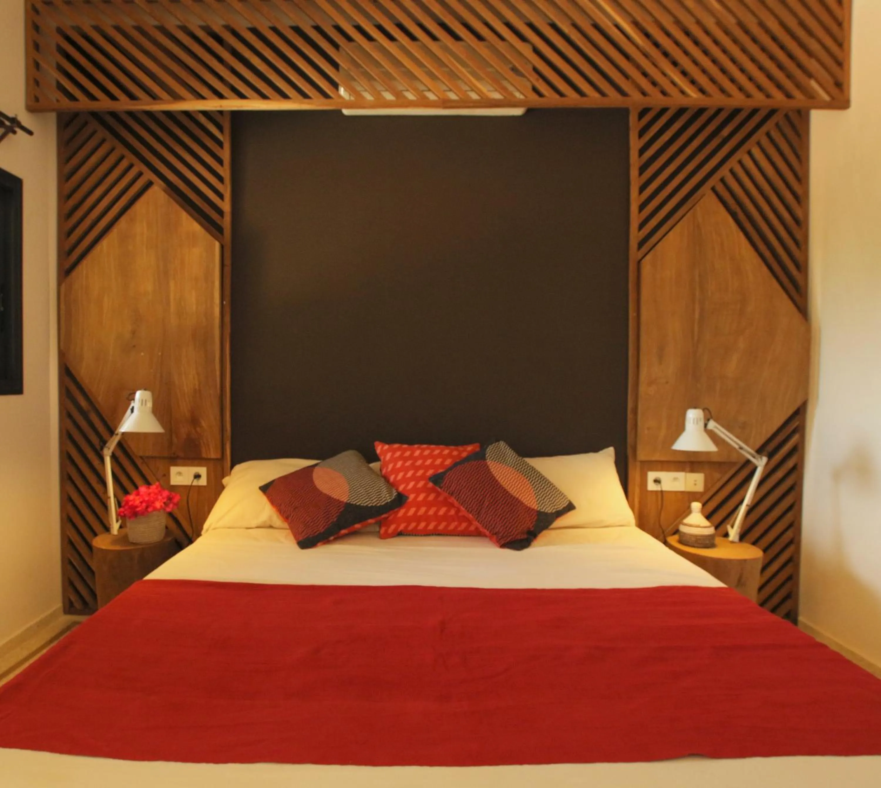 Bed in Les Manguiers de Guereo