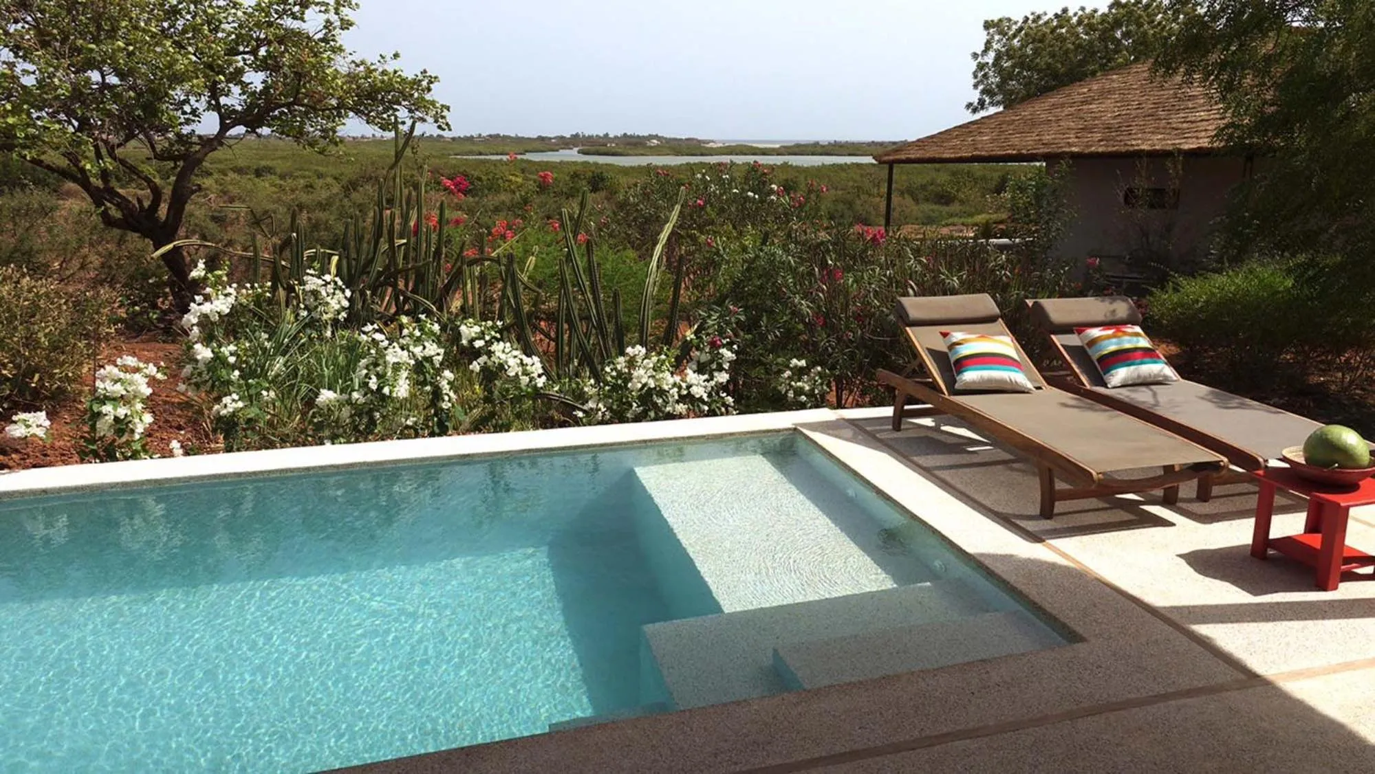 Patio in Les Manguiers de Guereo