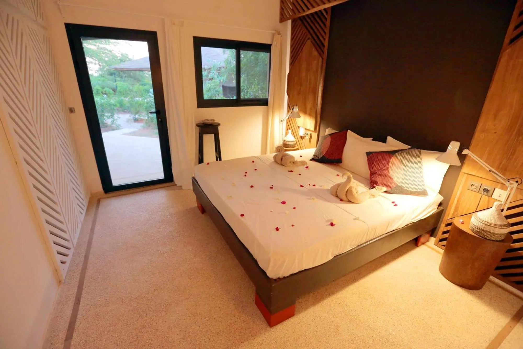 Bedroom, Bed in Les Manguiers de Guereo